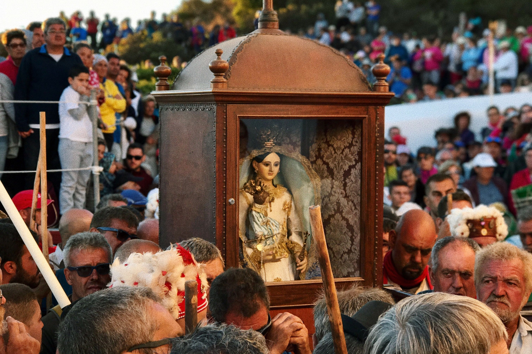 Valverde cierra el programa de actos la LXIX Bajada de la Virgen de los Reyes