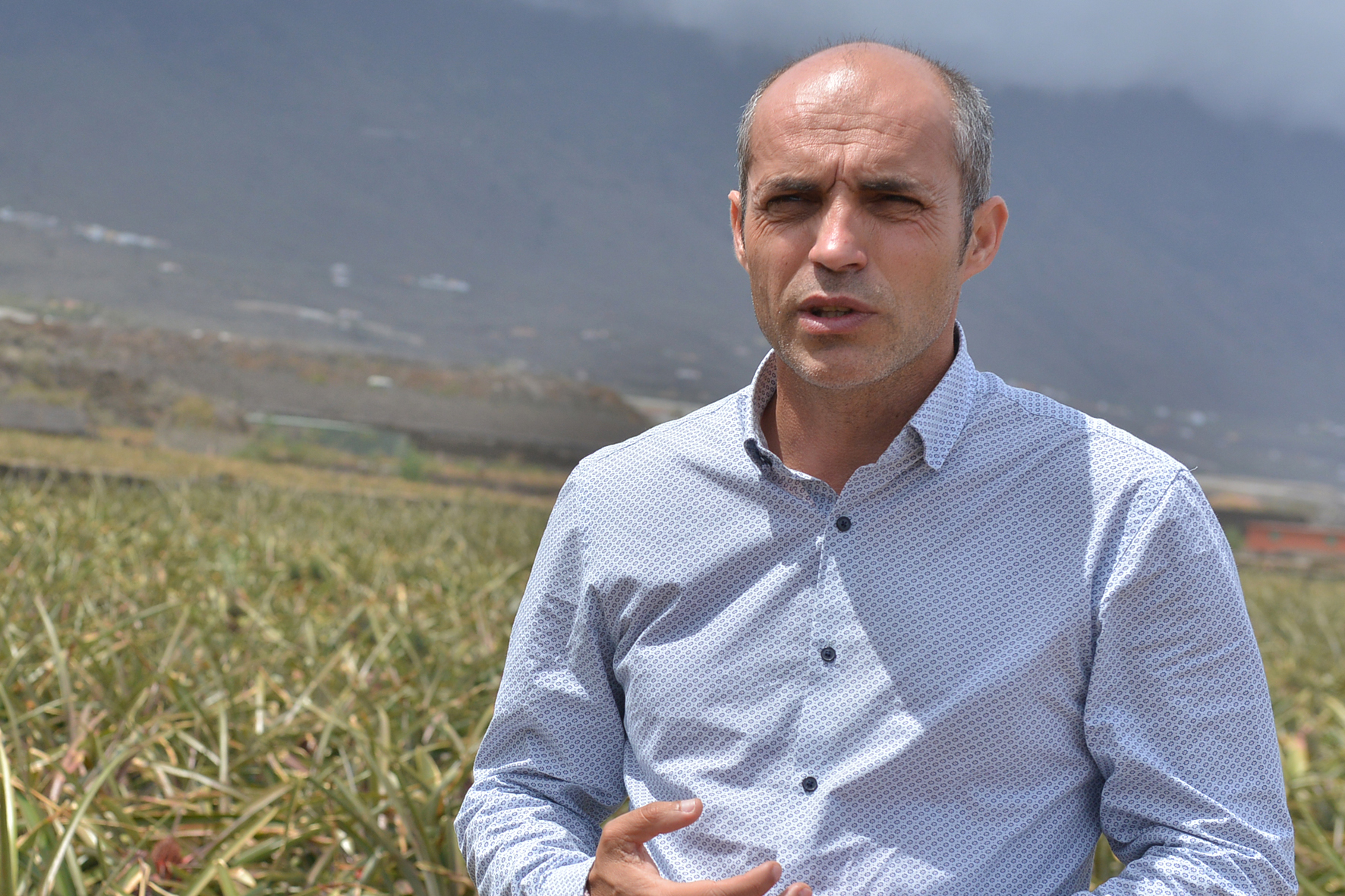David Cabrera pide la finalización de las obras de la balsa de agua de La Frontera y pedirá responsabilidades al gobierno por las perdidas de los agricultores