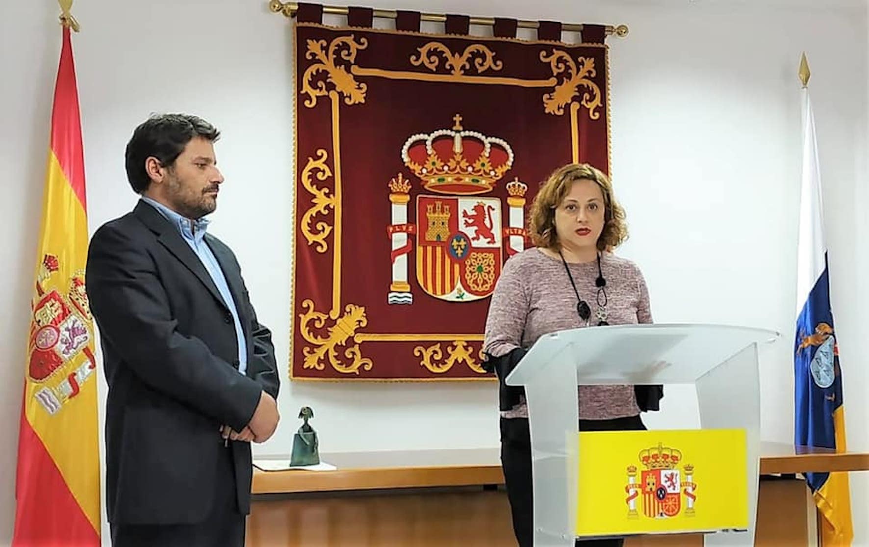 El Gobierno estatal premia a la abogada herreña Dolores Padrón por su labor contra la violencia machista