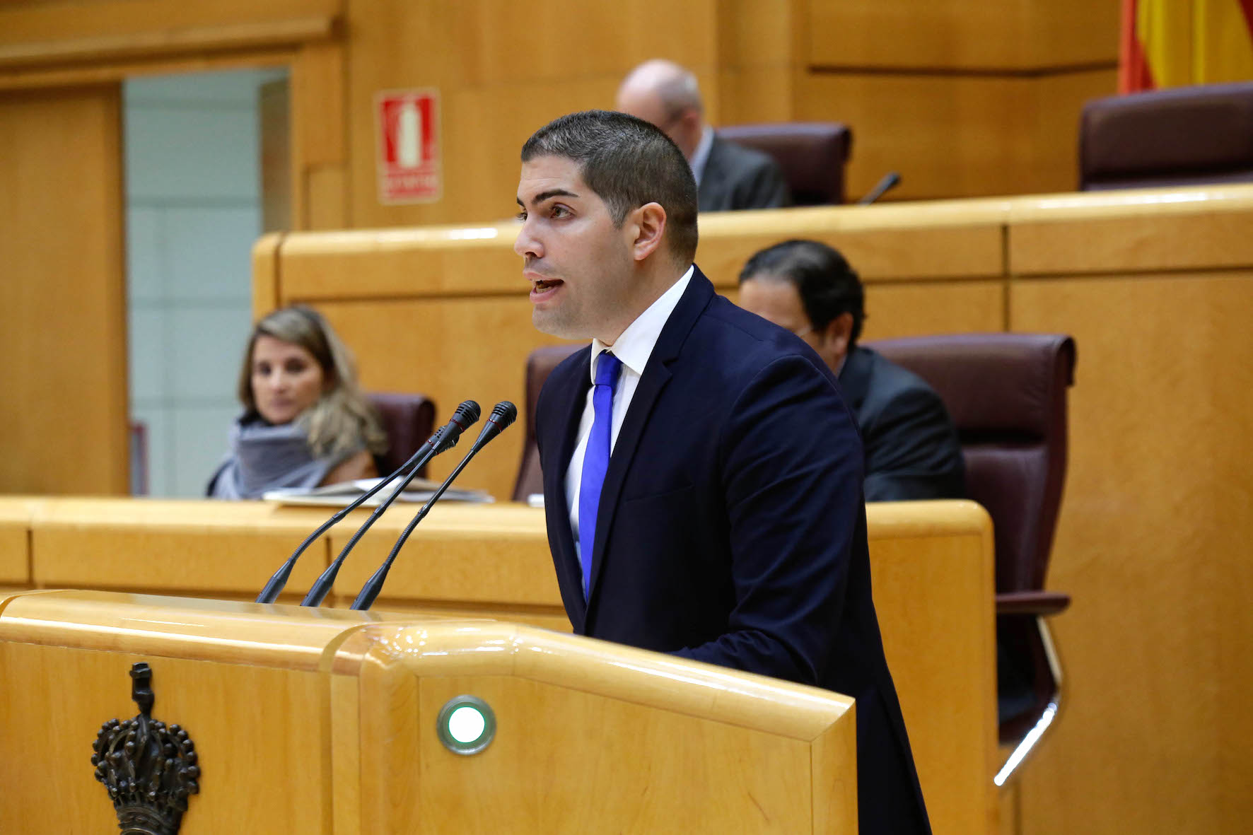 Rodríguez Cejas reprocha al PP que se enroque ahora en la bandera española y olvide los recortes que aplicó