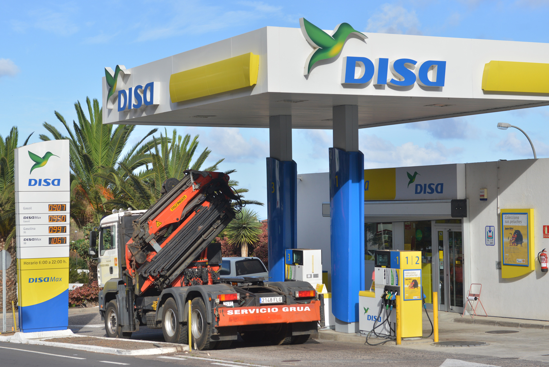 El próximo lunes entrará en vigor la bonificación de 20 céntimos por litro de combustible en El Hierro, La Gomera y La Palma