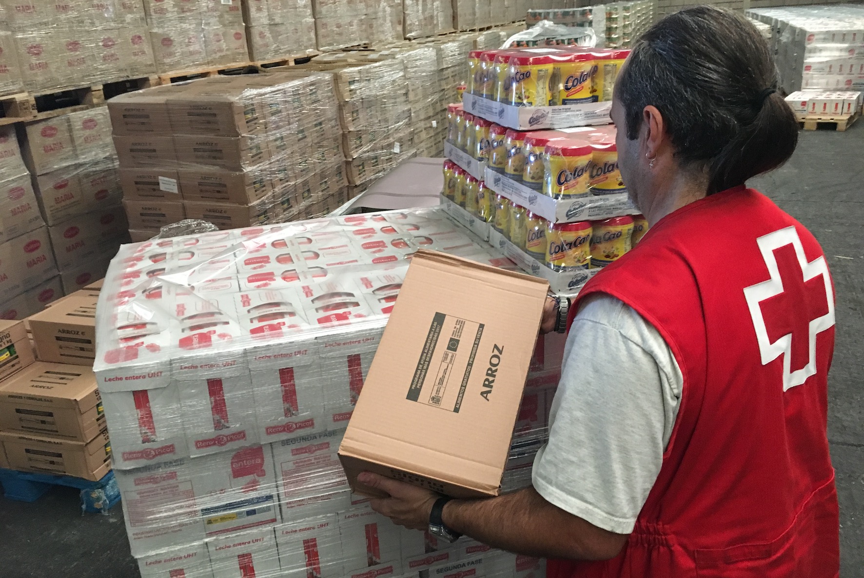 Cruz Roja distribuye 9.485 kilos de alimentos en El Hierro