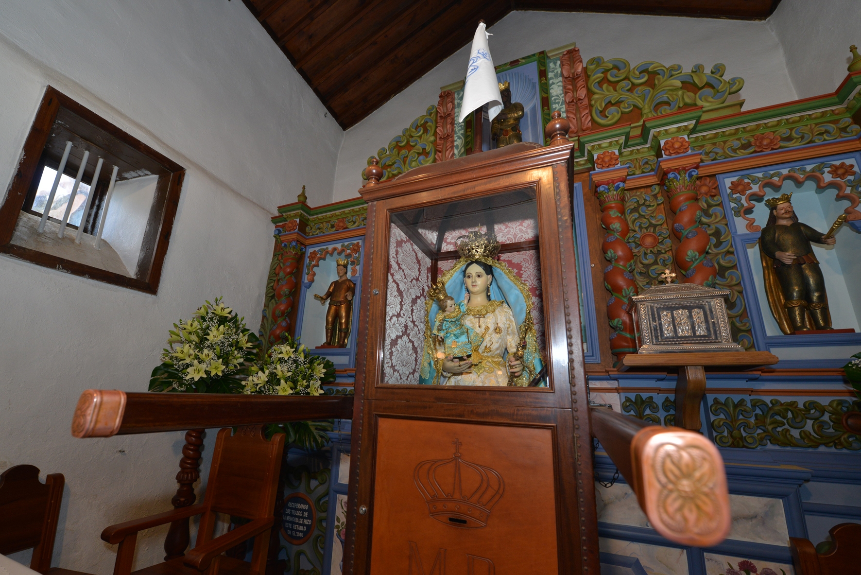  La imagen de la Virgen de los Reyes será sometida a tareas de conservación y restauración