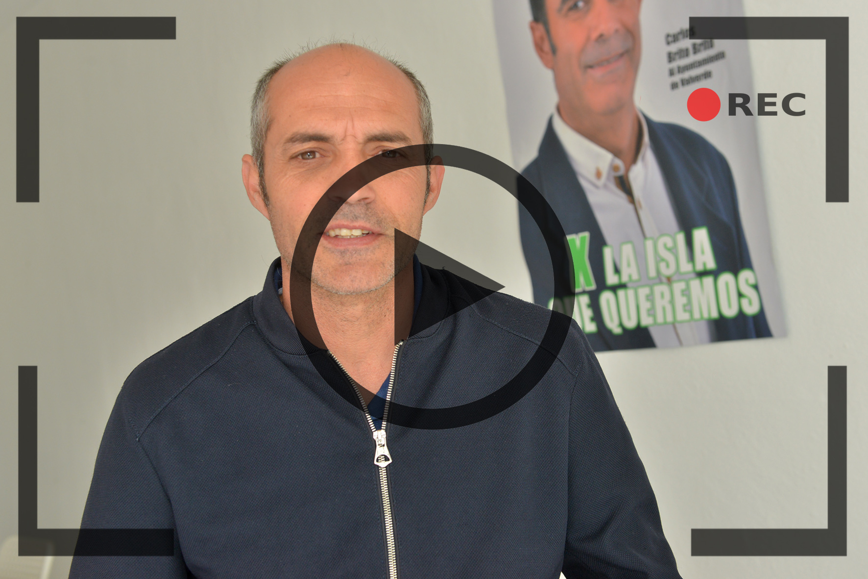 David Cabrera, candidato al Cabildo de El Hierro, por Asamblea Herreña.