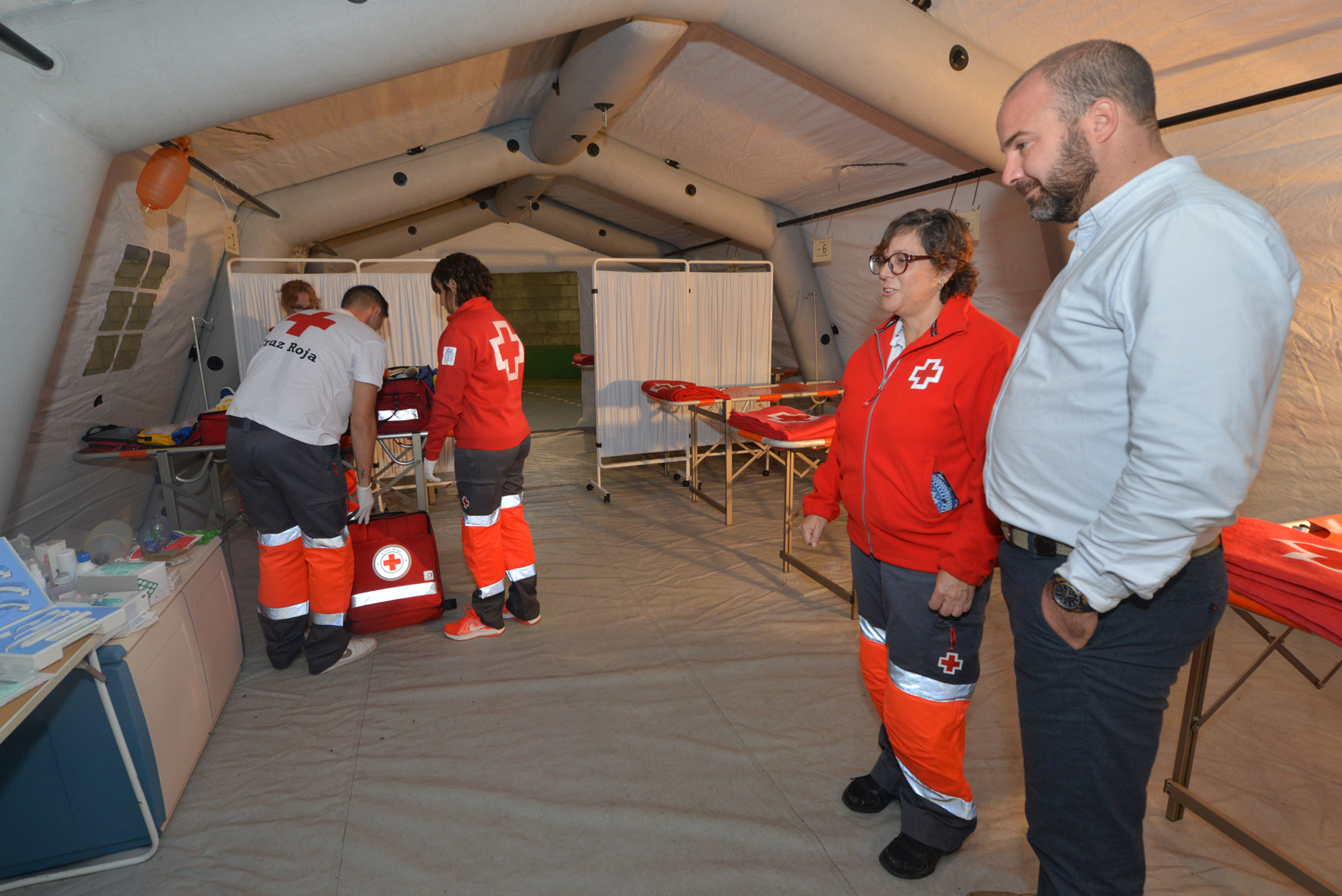 Cruz Roja El Hierro cuenta con 230 voluntarios en sus equipos de respuesta en Emergencias