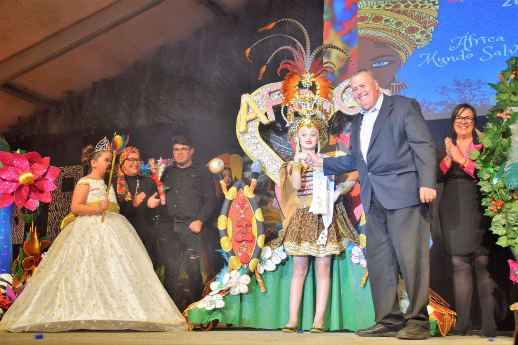 Gisela Segura Reina Infantil del Carnaval de La Frontera 2019