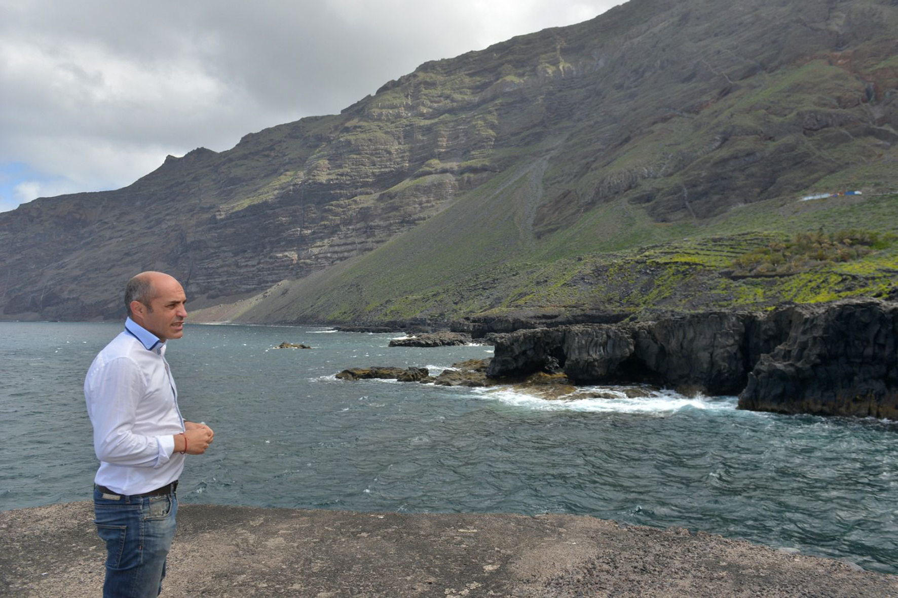 David Cabrera pide al Gobierno de Canarias la declaración de interés público del refugio pesquero de Las Puntas en La Frontera