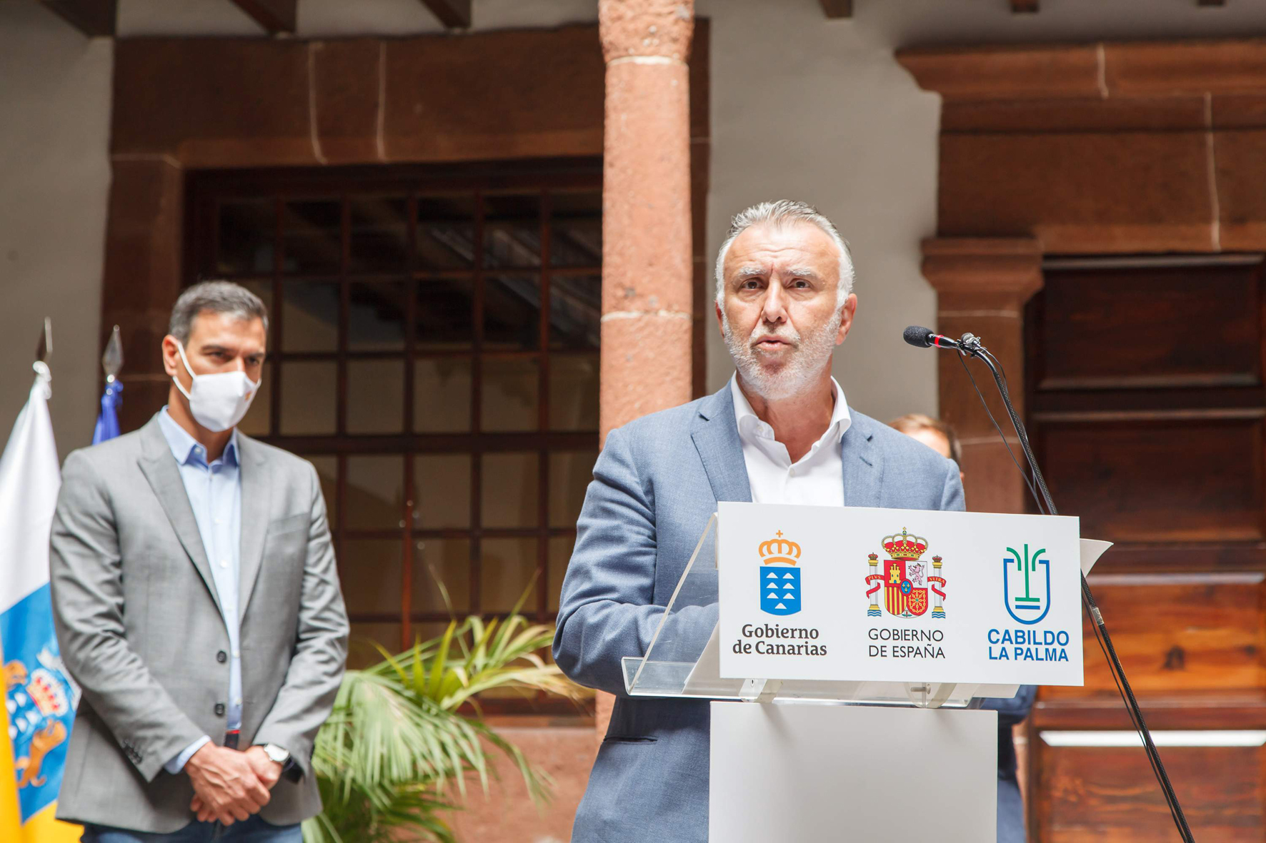 El Gobierno anuncia la apertura de oficina interadministrativa en Los Llanos de Aridane para atender a las personas afectadas por la erupción volcánica