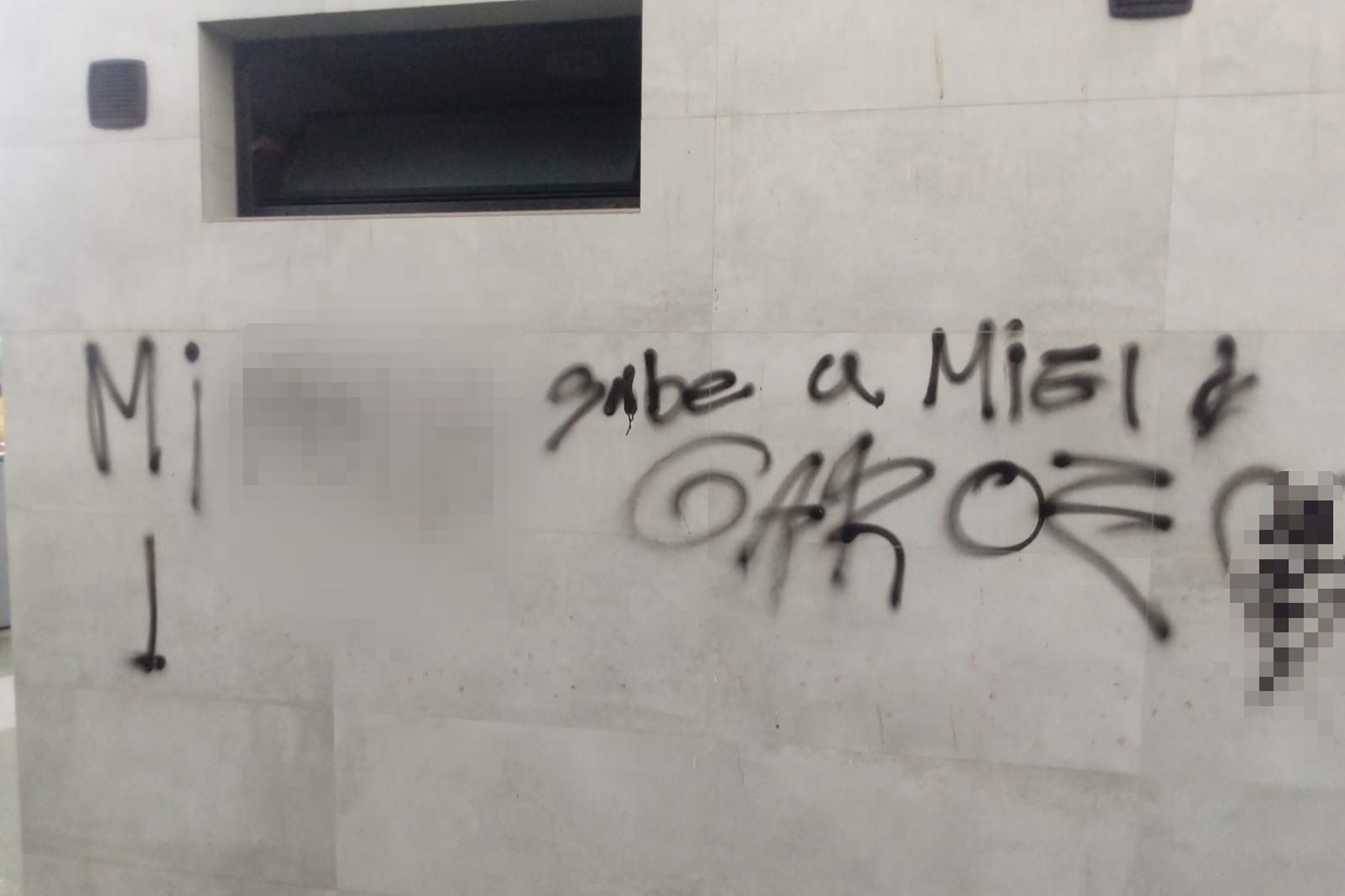 El Ayuntamiento capitalino denuncia actos vandálicos en espacios públicos del municipio