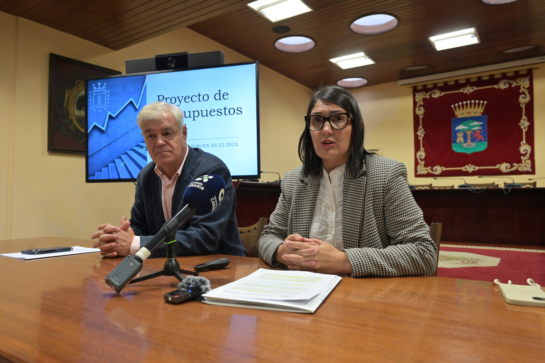 El Cabildo presenta el proyecto de Presupuestos 2024, con más de 55 millones de euros