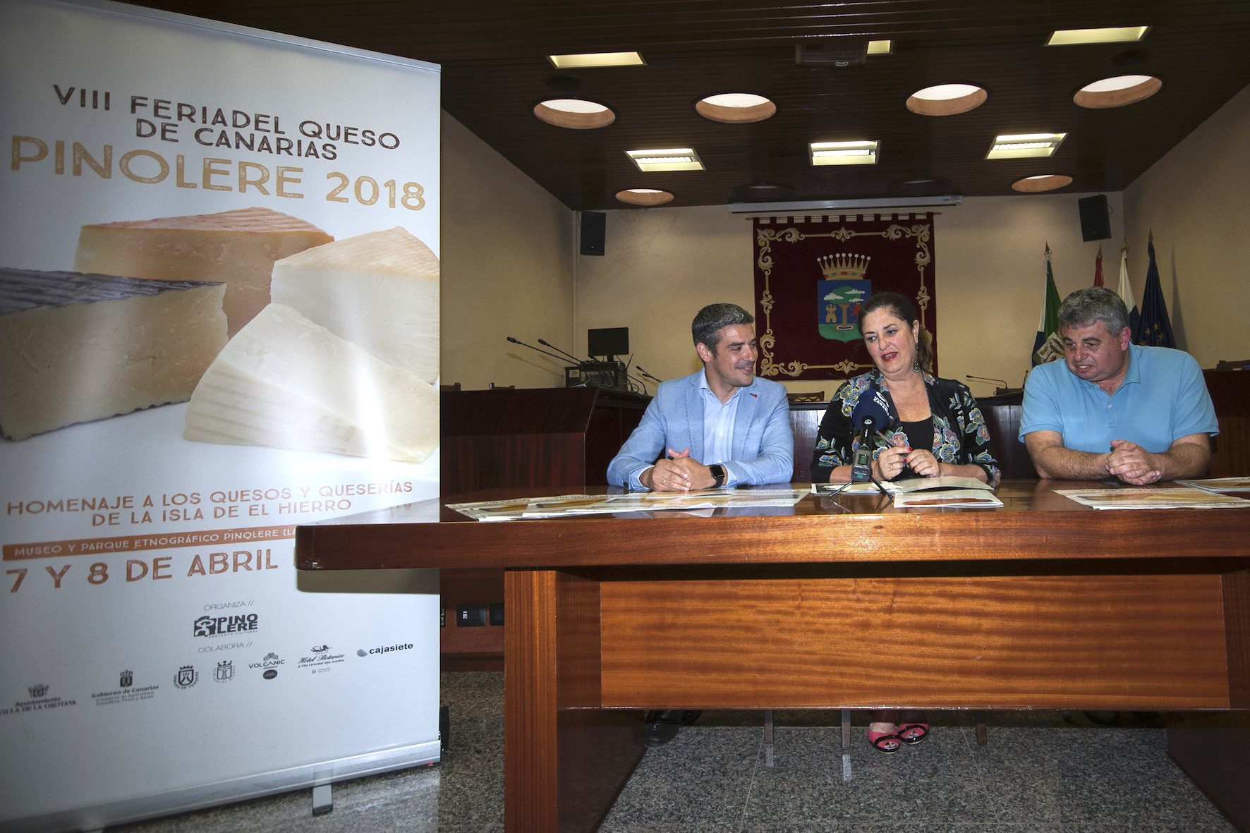 Presentado el cartel de la VII Feria del Queso de Canarias Pinolere 2018