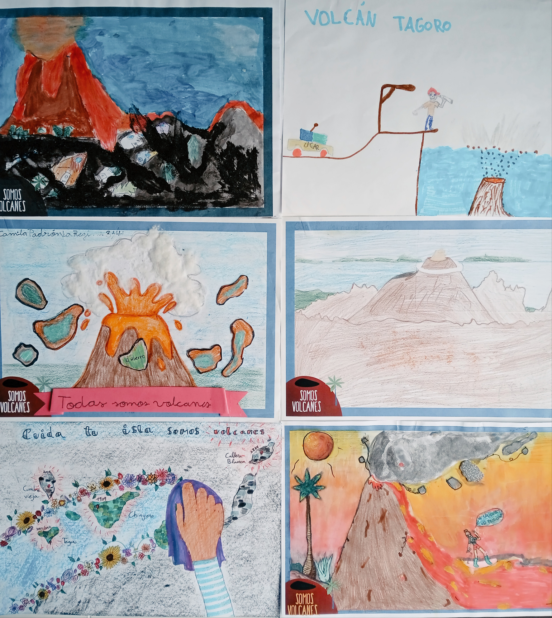 Seis niños y niñas de El Hierro premiados en la VII Edición del concurso autonómico de dibujo Pinta y Cuida Tu Isla