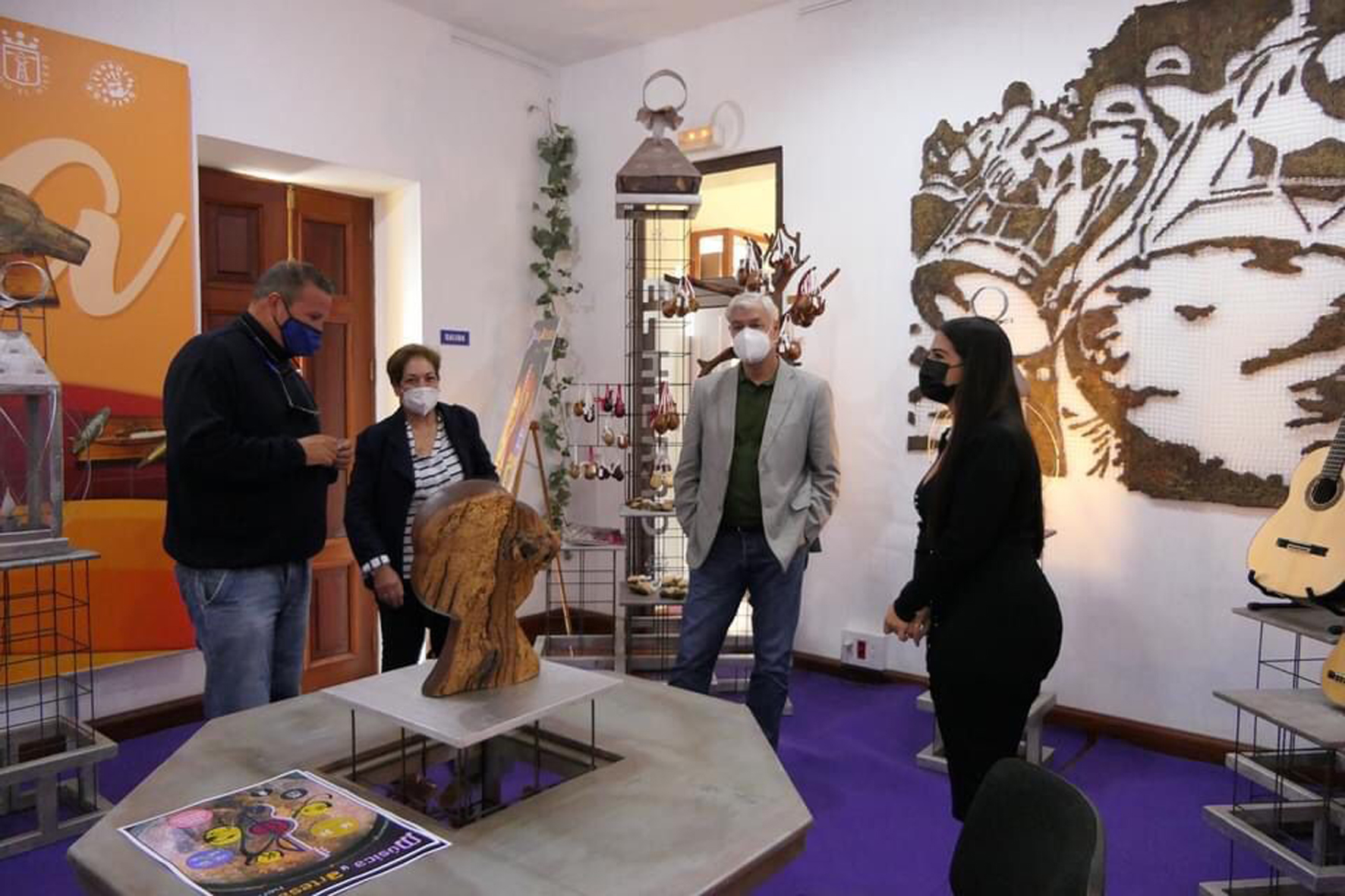 El Cabildo presenta la Exposición “Música y Artesanía Herreña”