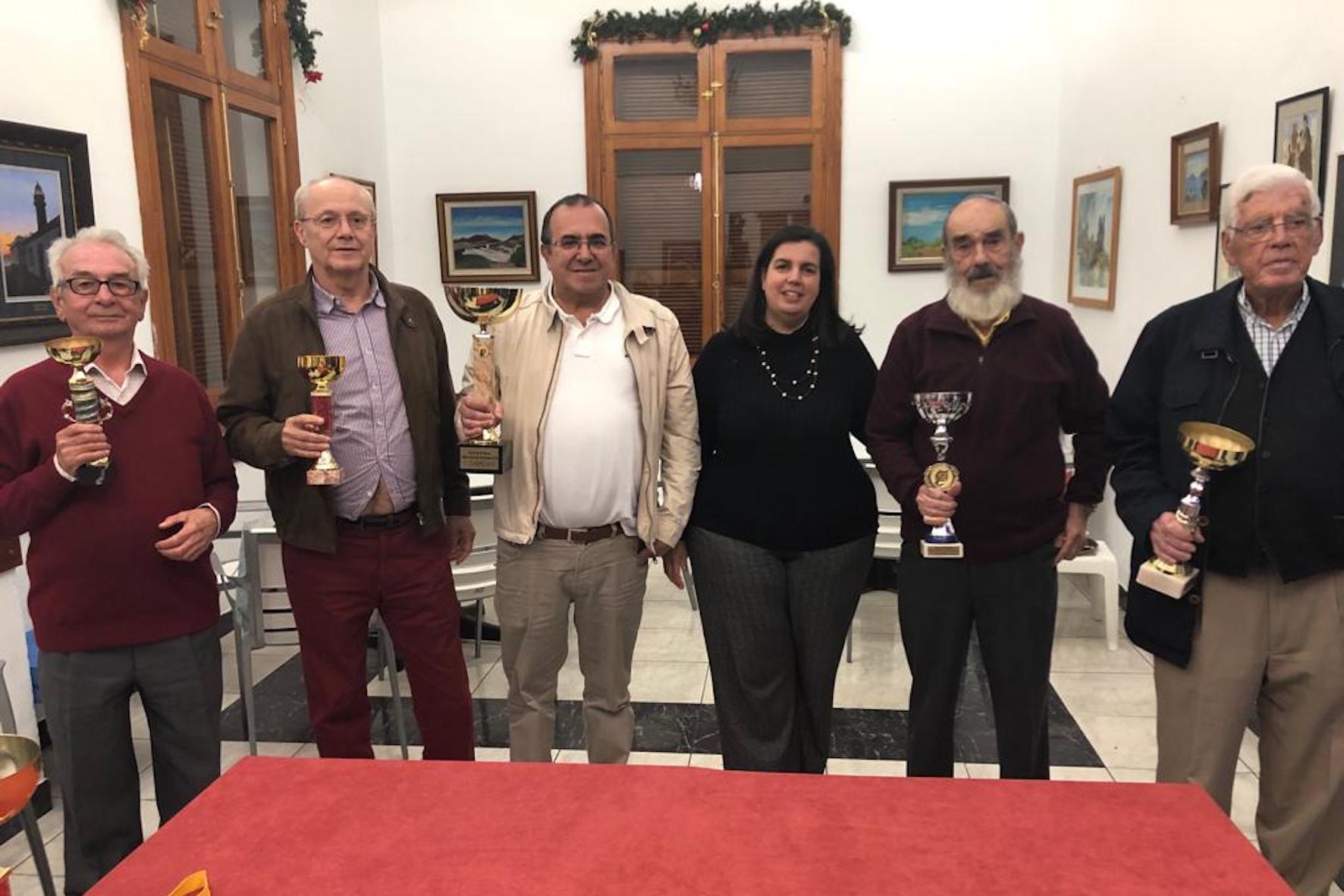 La Casa de El Hierro en Gran Canaria celebró el I Torneo Navidad de Dominó