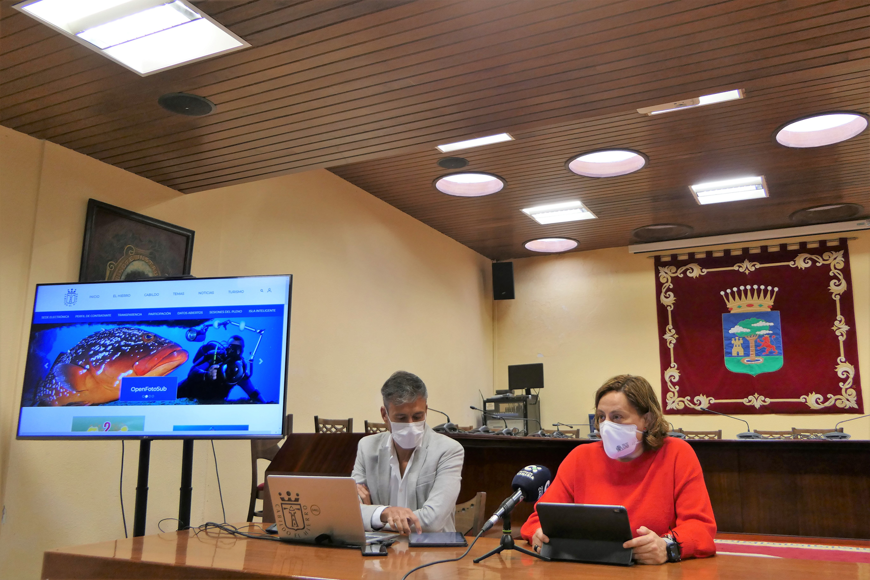 El Cabildo de El Hierro presenta su nuevo portal web institucional