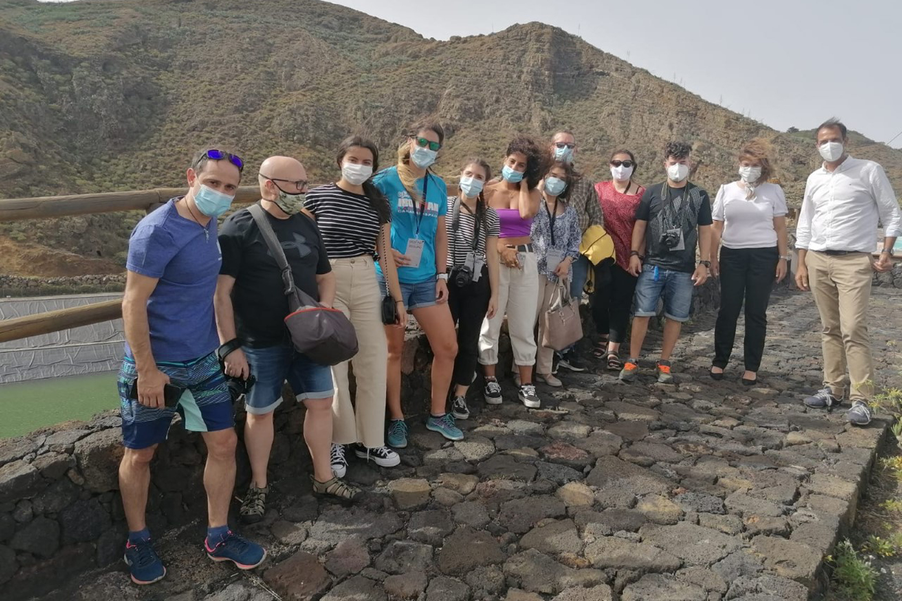 Una expedición de la Organización Mundial del Turismo (OMT) visita El Hierro para validarlo como destino seguro