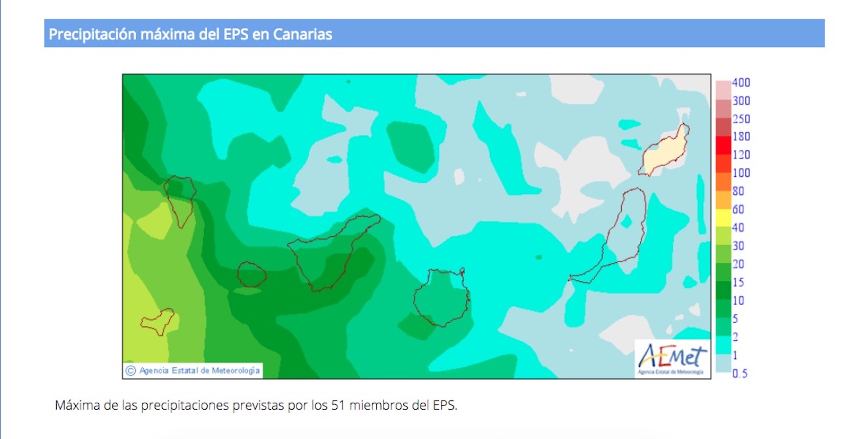 AEMET anuncia lluvias significativas para este miércoles