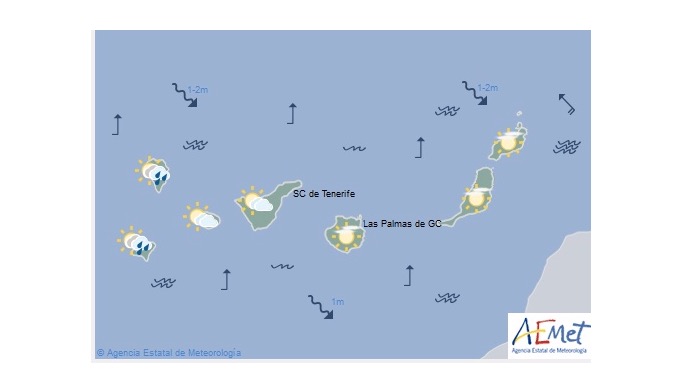 AEMET pronostica un fin de semana complicado