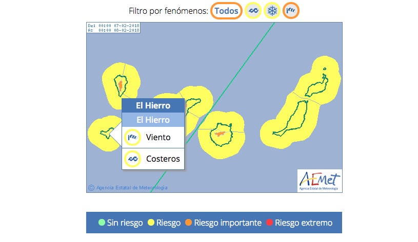 Vuelve el viento, con rachas de hasta 80 km/h