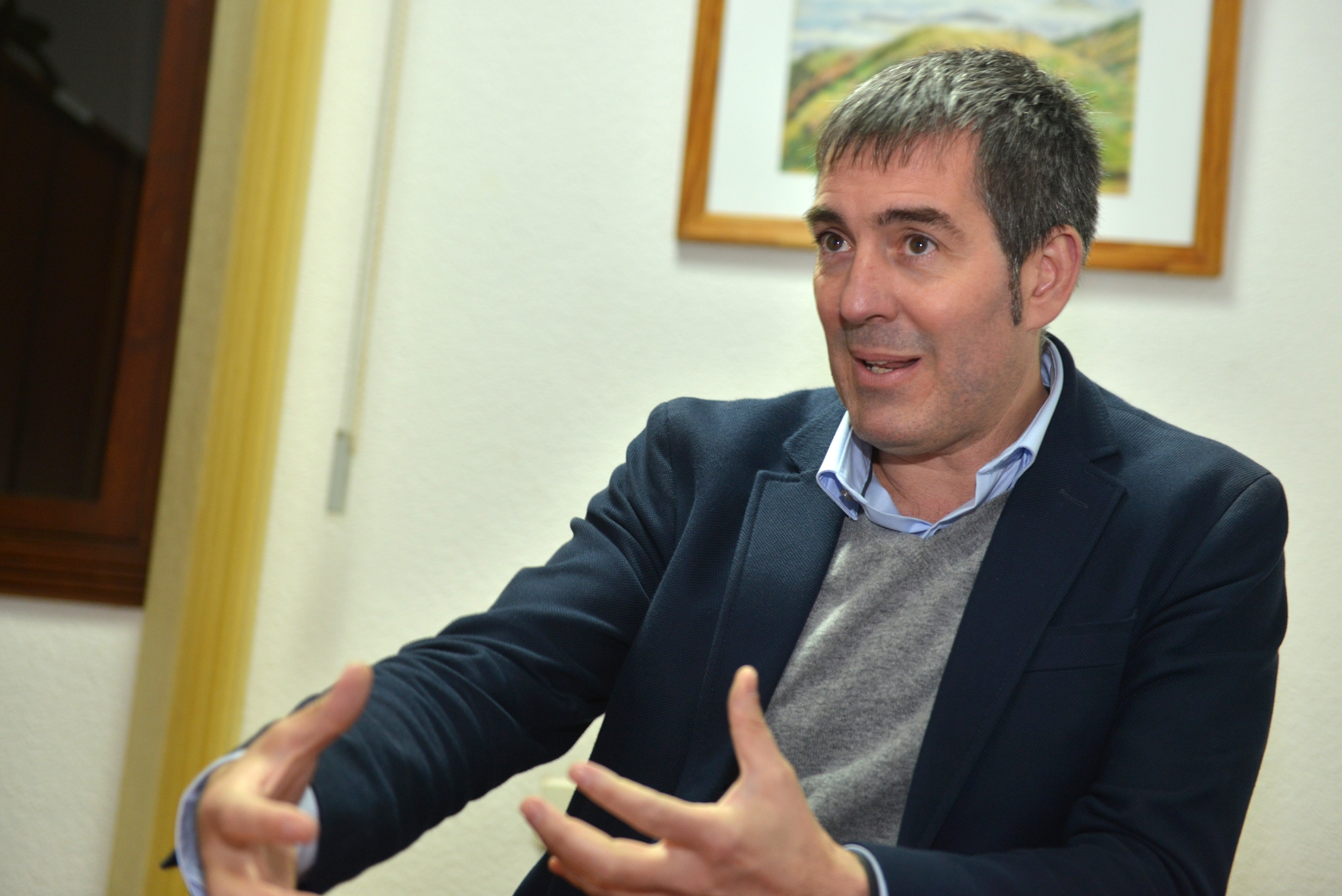 Fernando Clavijo estará este viernes en El Hierro