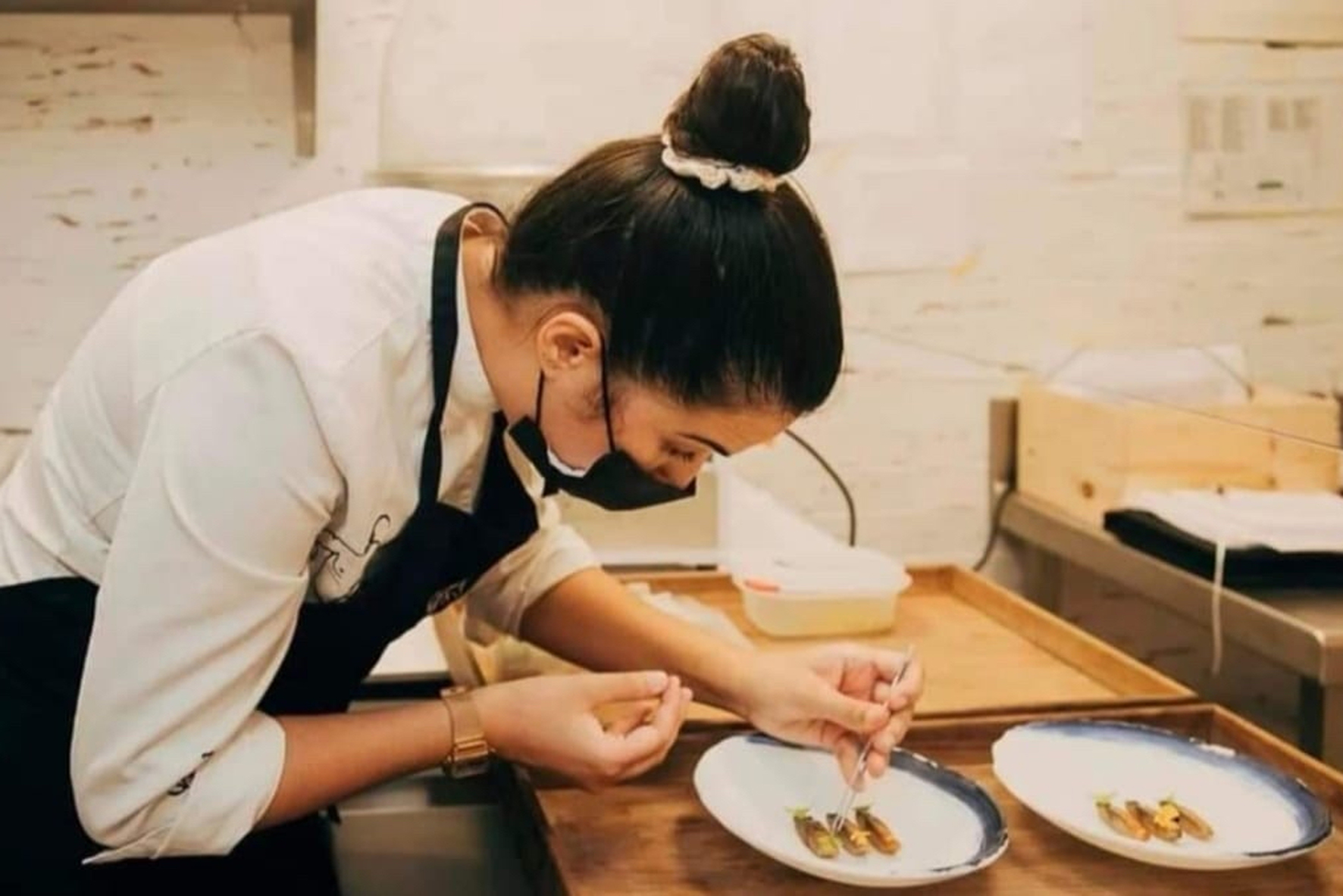 La Cocinera herreña Icíar Pérez consigue una estrella Michelín