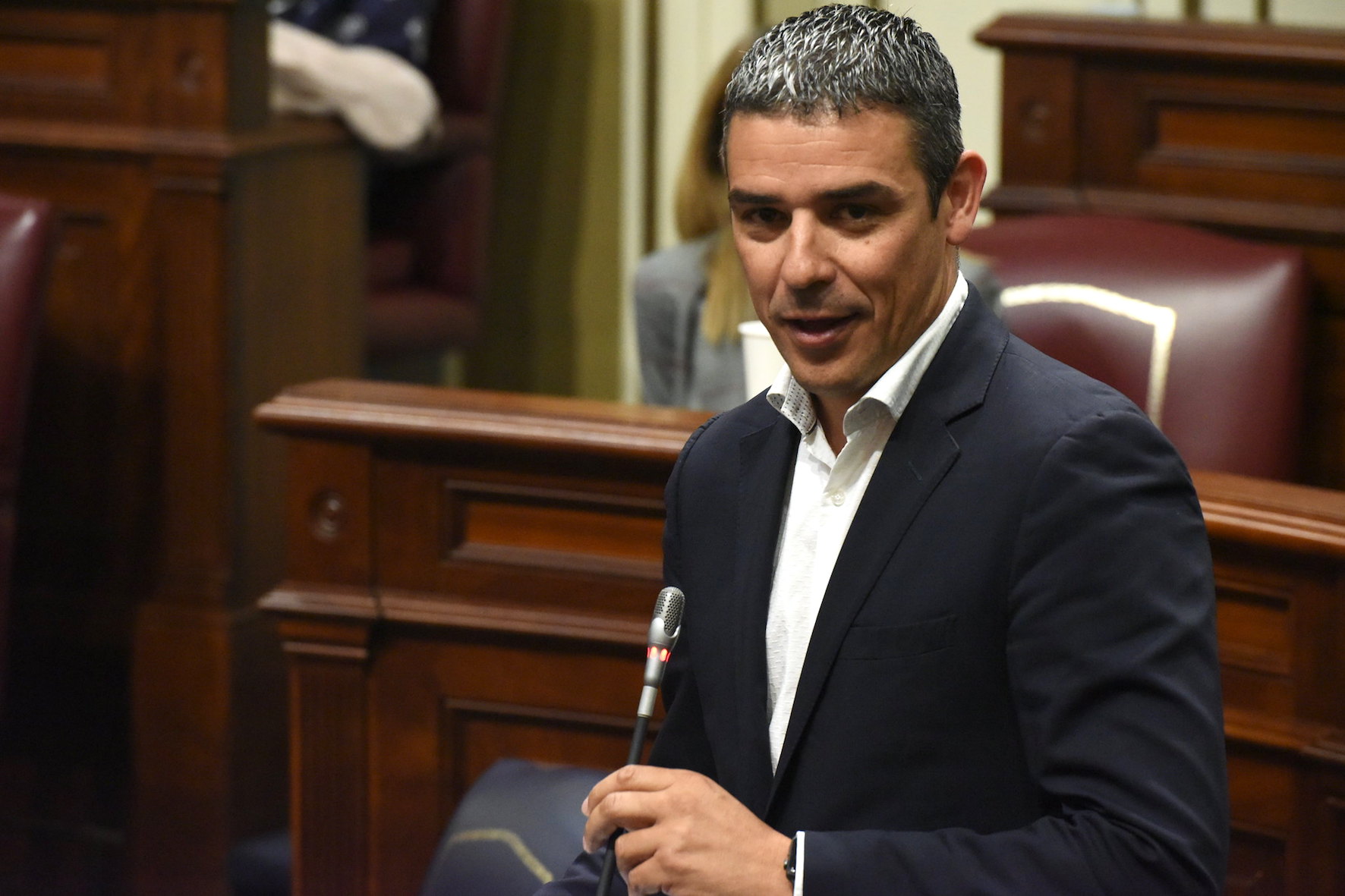 Narvay Quintero defiende la declaración del Silbo Herreño como Bien de Interés Cultural
