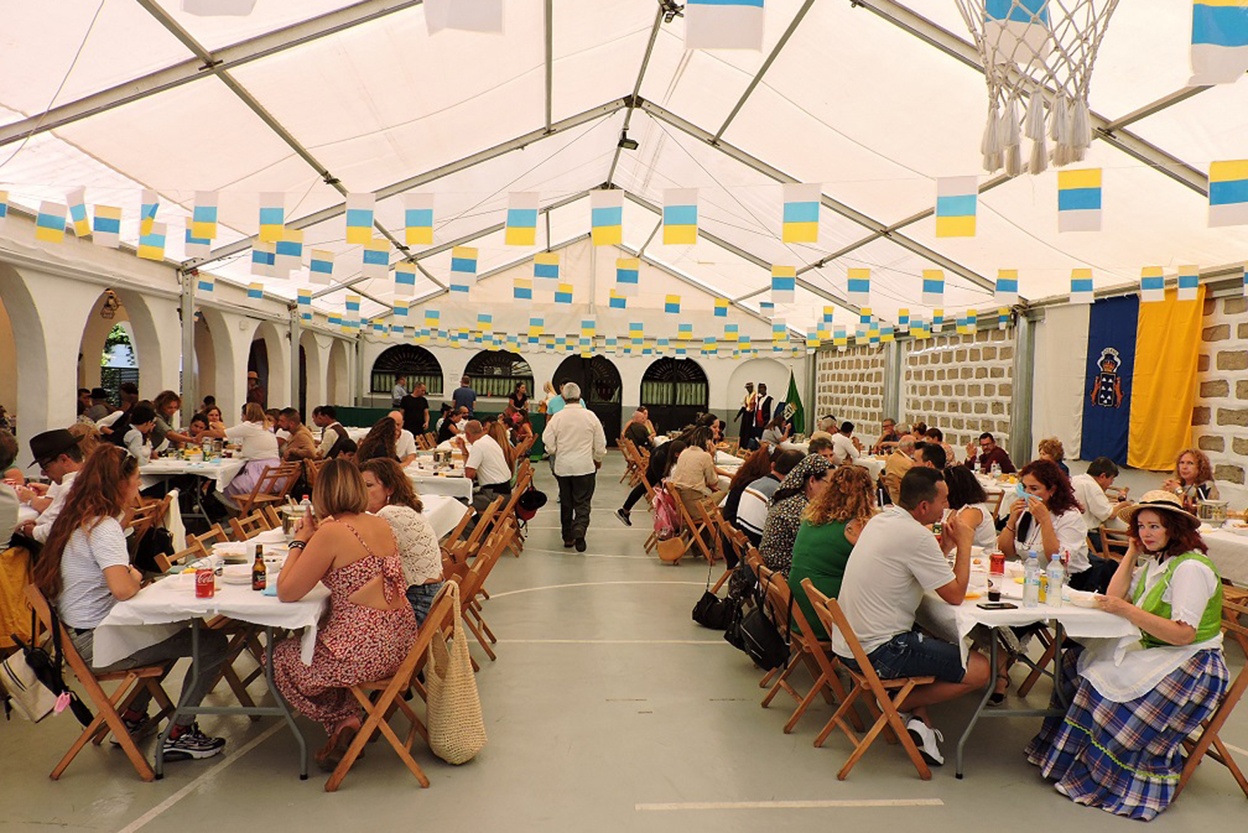 La Casa Cultural y Recreativa de El Hierro en Gran Canaria celebró el Día de la comunidad con una jornada cultural y culinaria