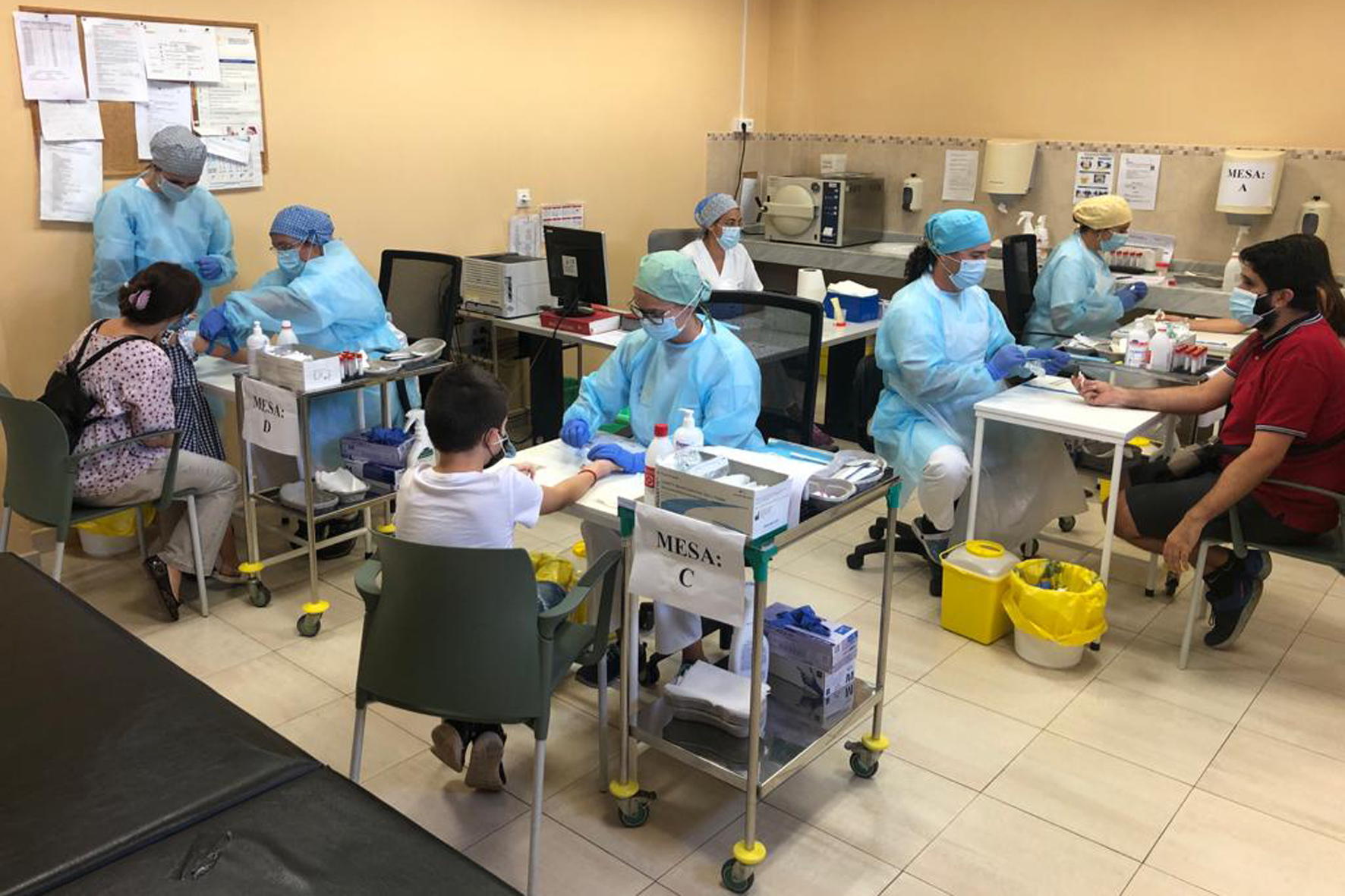 Sanidad inicia el lunes la cuarta ronda del estudio de seroprevalencia de la Covid-19 en Canarias