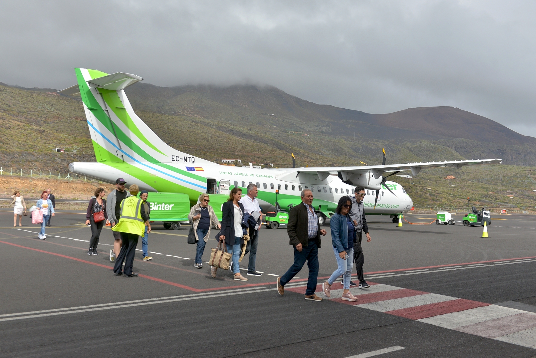 La Bajada ya no marca el ritmo de los récords del Aeropuerto de El Hierro