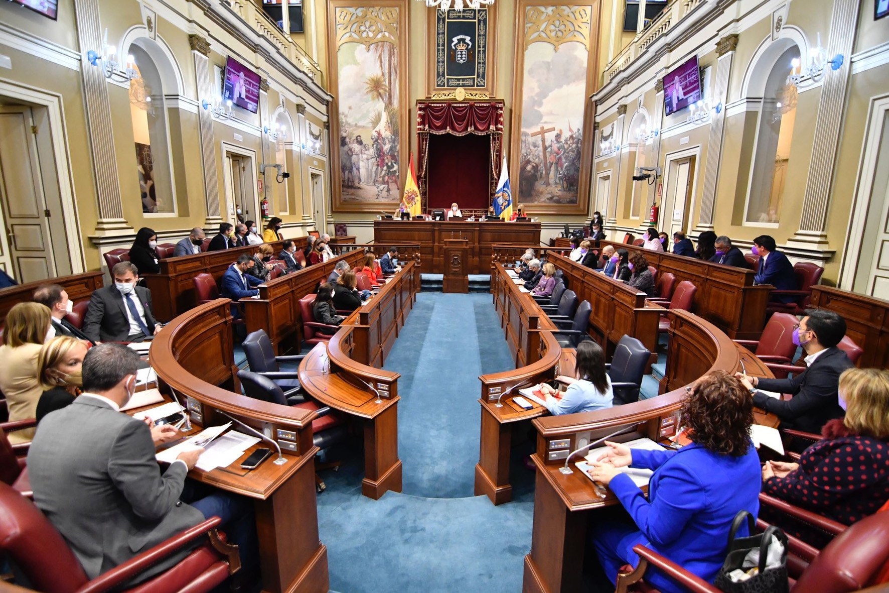 La PMC réplica al Parlamento canario tras el rechazo de la PNL para reconocer a Canarias como un archipiélago de pleno derecho internacional