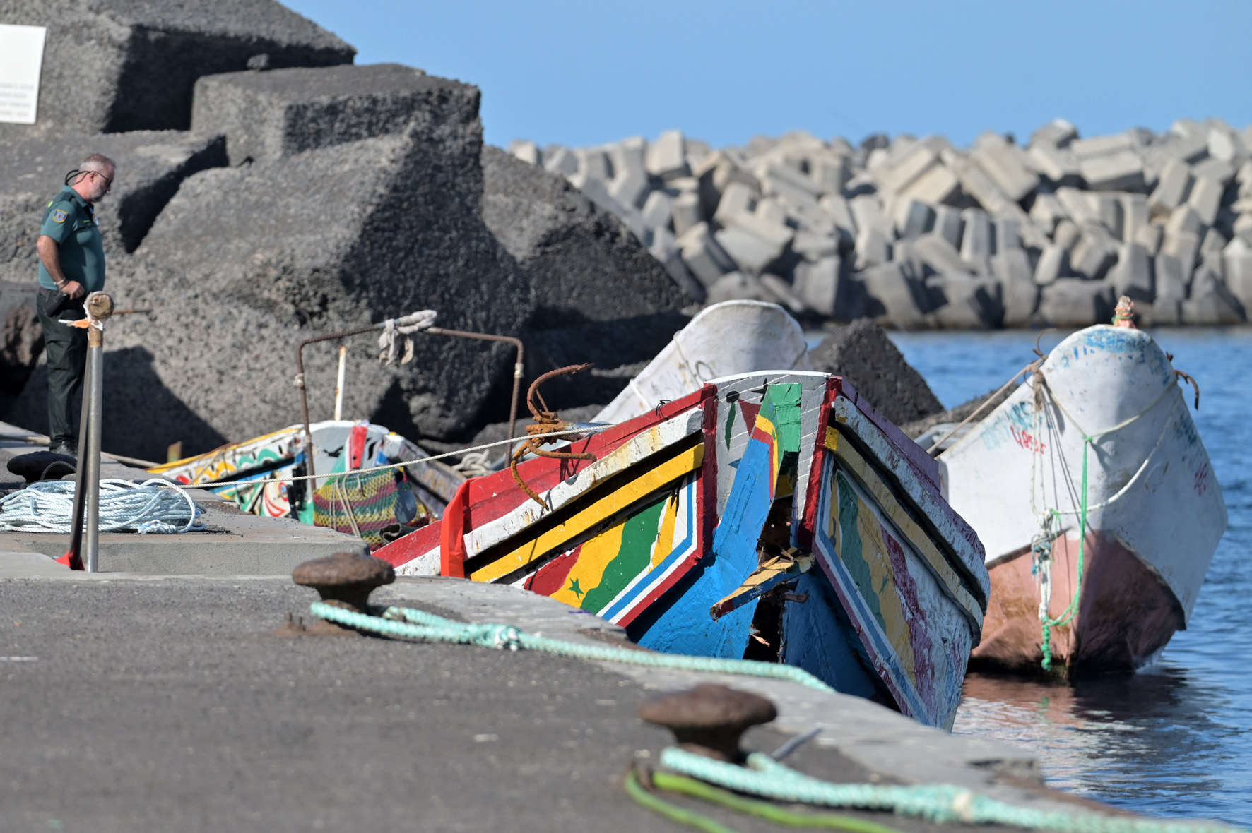 Un total de 409 inmigrantes arribaron a El Hierro este fin de semana a bordo de 4 embarcaciones