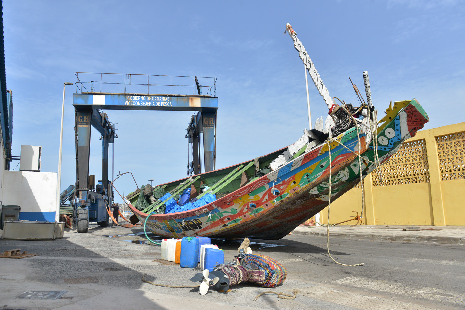 Un total de 871 inmigrantes irregulares han llegado a las costas de El Hierro durante agosto