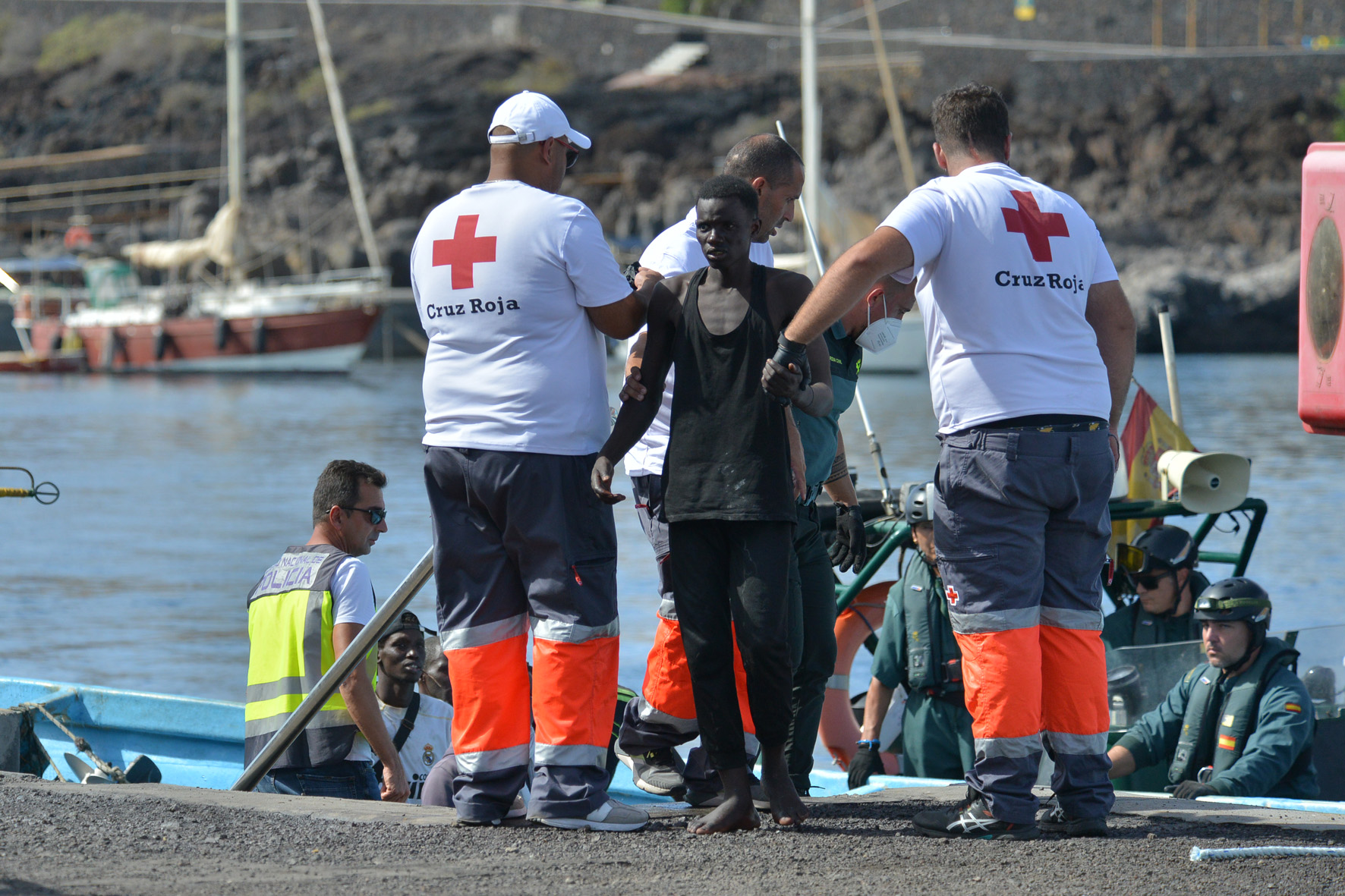 Arriba una nueva embarcación con 41 tripulantes en la tarde de hoy a El Hierro