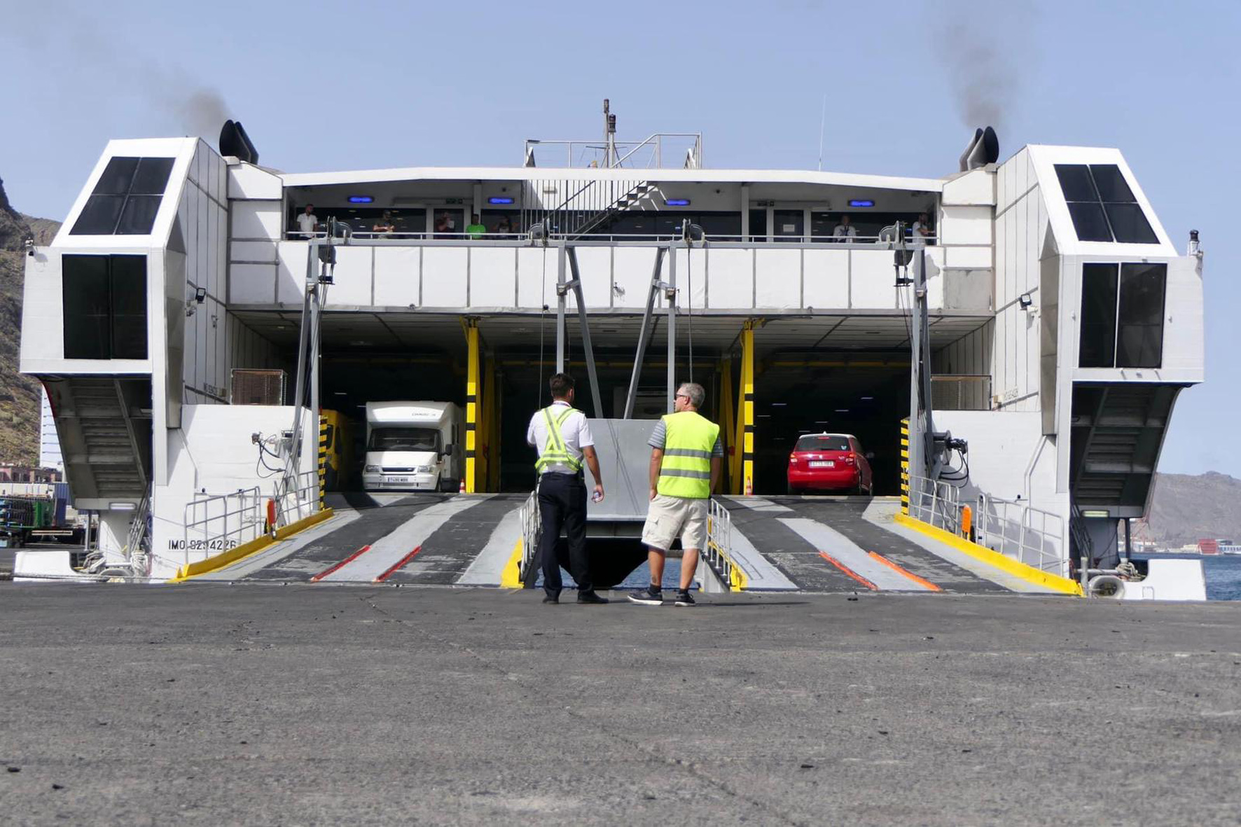 El Cabildo pide a Autoridad Portuaria el remplazo de la rampa de atraque del puerto de La Estaca