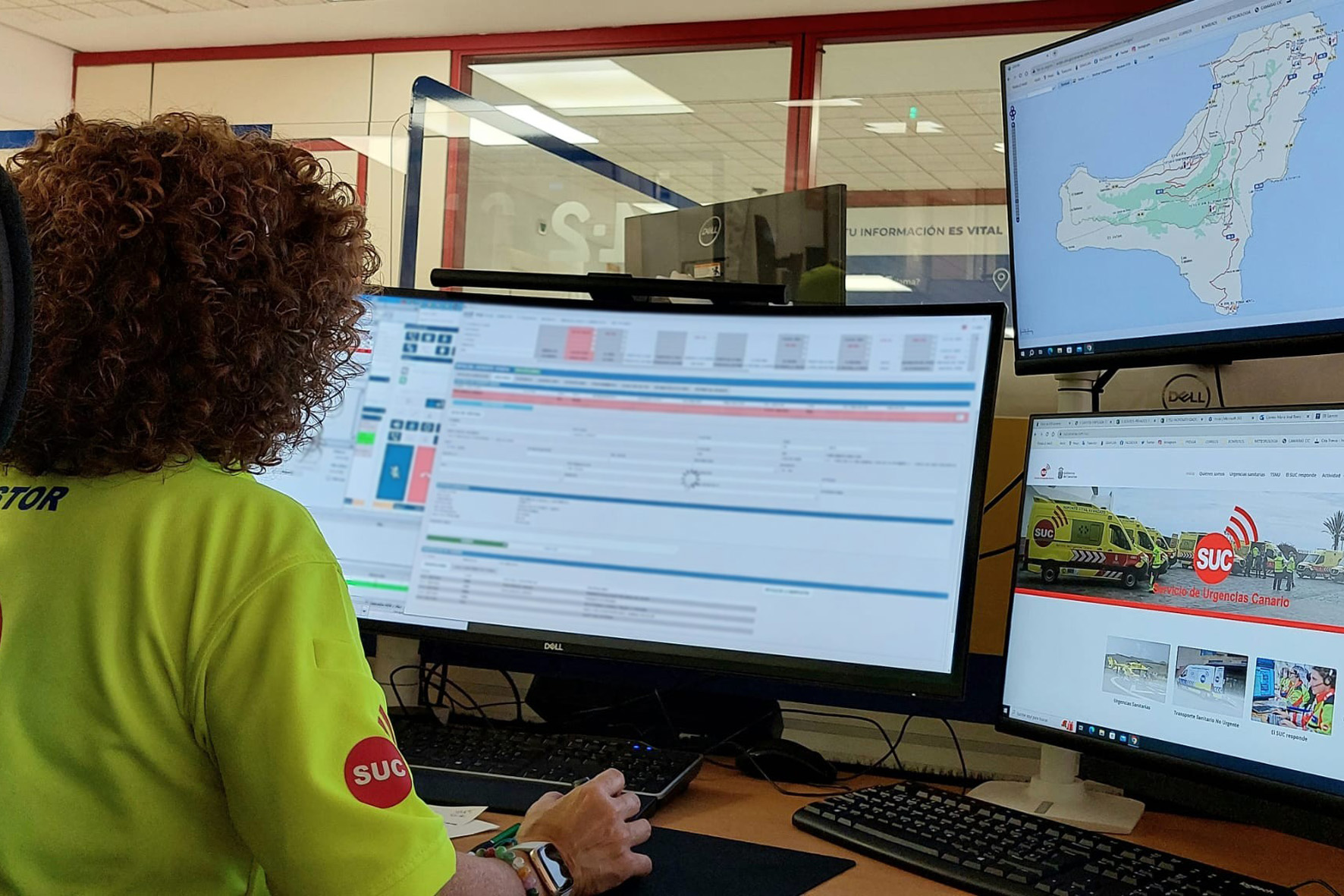 El Servicio de Urgencias Canario atendió 2.386 incidentes en El Hierro en 2023