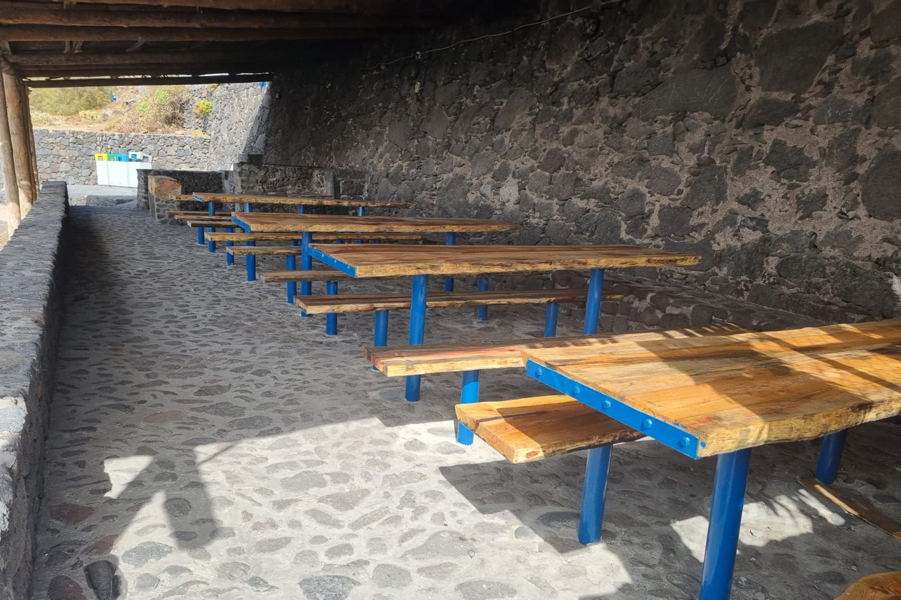 Se renuevan las instalaciones de la zona recreativa de Timijiraque
