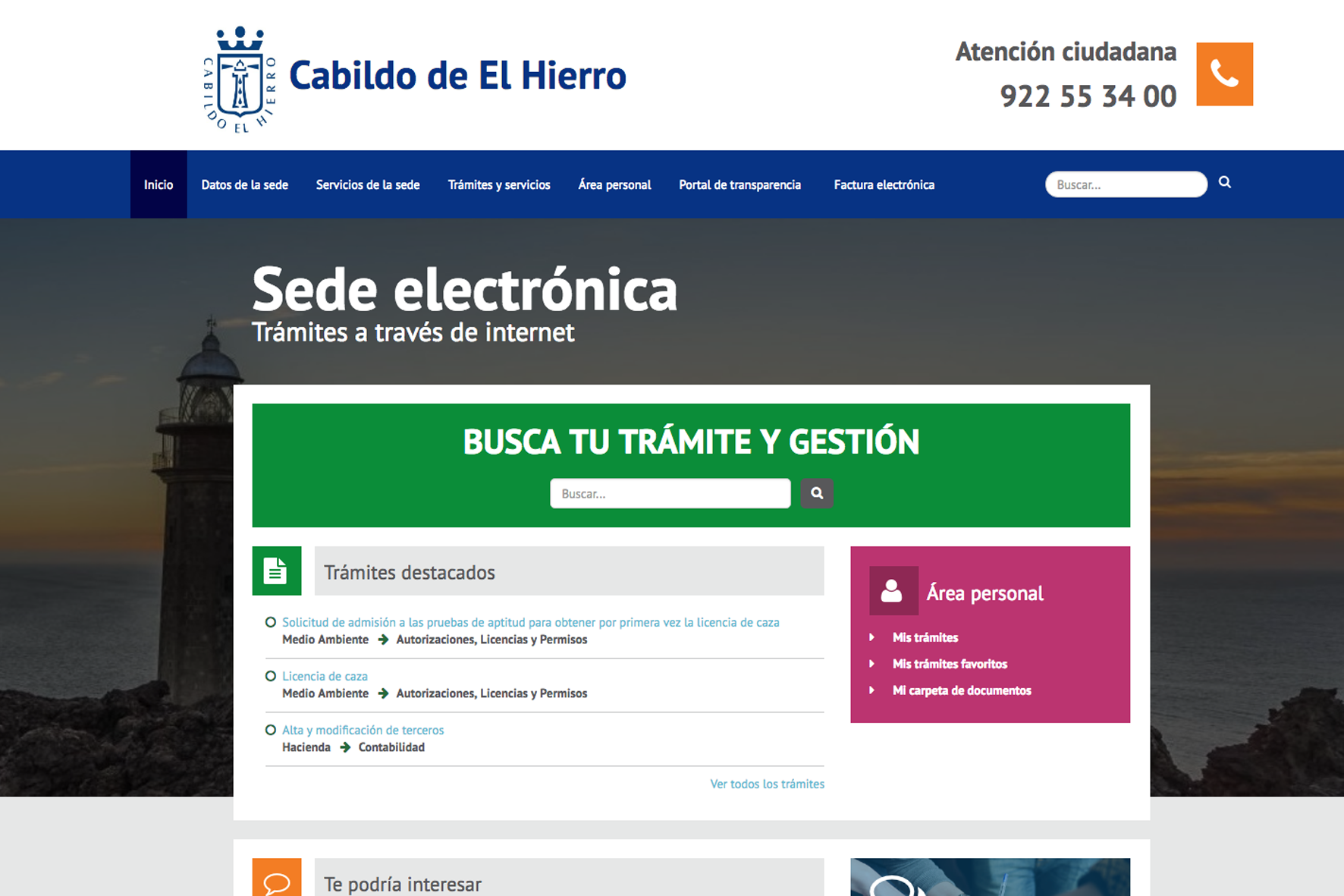 El Cabildo de El Hierro pone en funcionamiento su sede electrónica