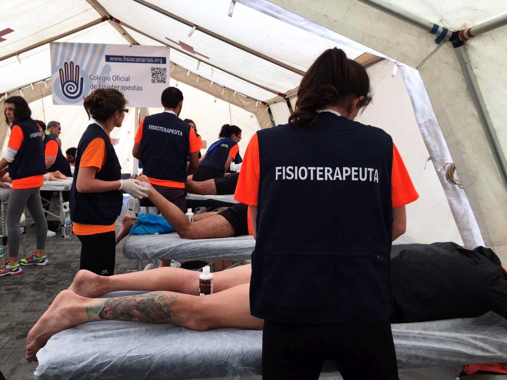 Doce fisioterapeutas darán asistencia a los 900 participantes de la Maratón del Meridiano
