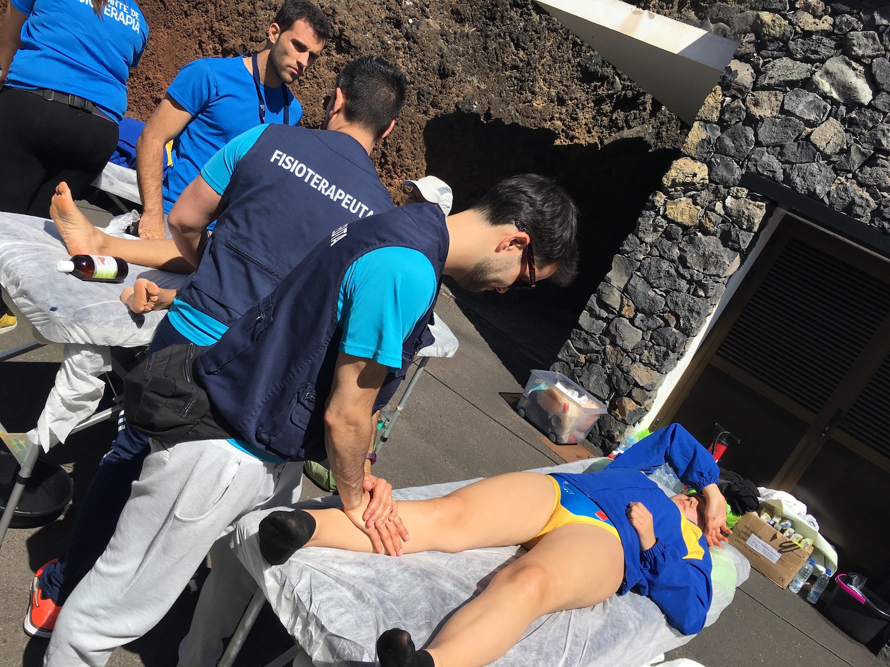 El Colegio Oficial de Fisioterapeutas se estrena hoy en la  Magma Bike
