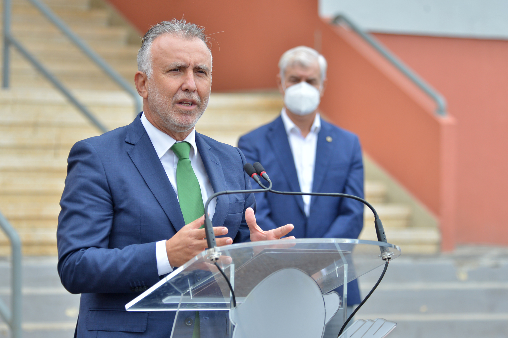 El presidente de Canarias augura un curso escolar 2021-22 mucho más cercano a la normalidad por los altos índices de vacunación en las Islas 