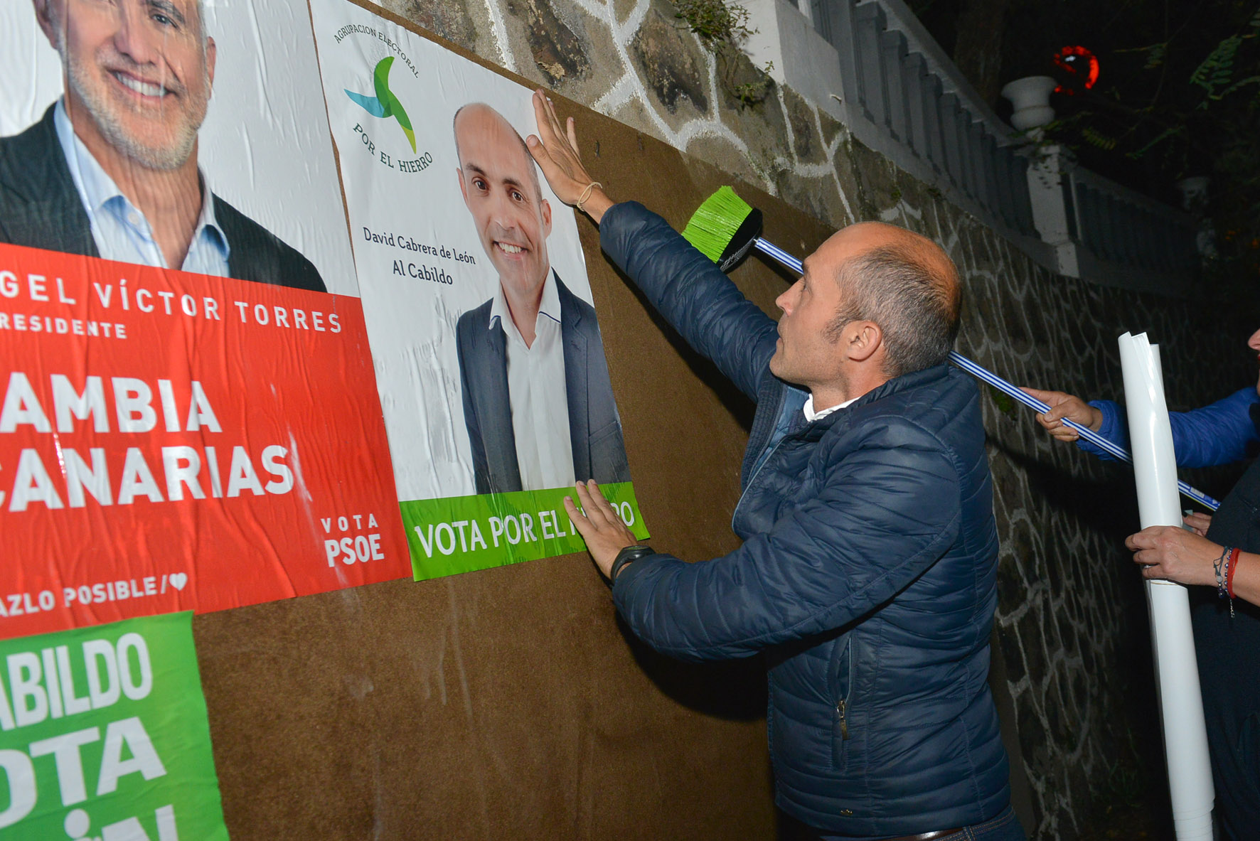 Los principales partidos políticos de la Isla inician la campaña electoral en Valverde