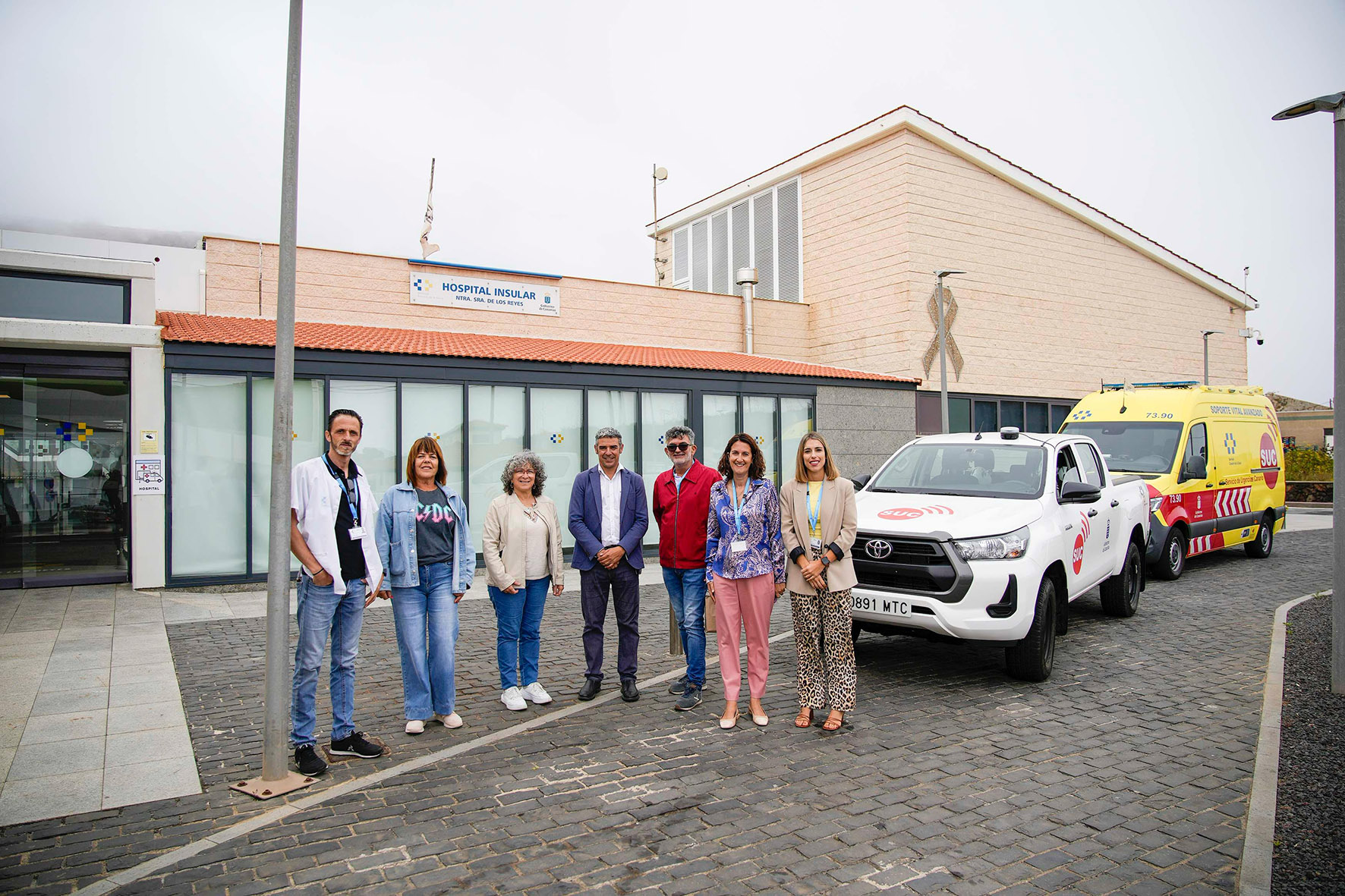 El Gobierno de Canarias refuerza los servicios sanitarios de El Hierro con motivo de la Bajada de la Virgen