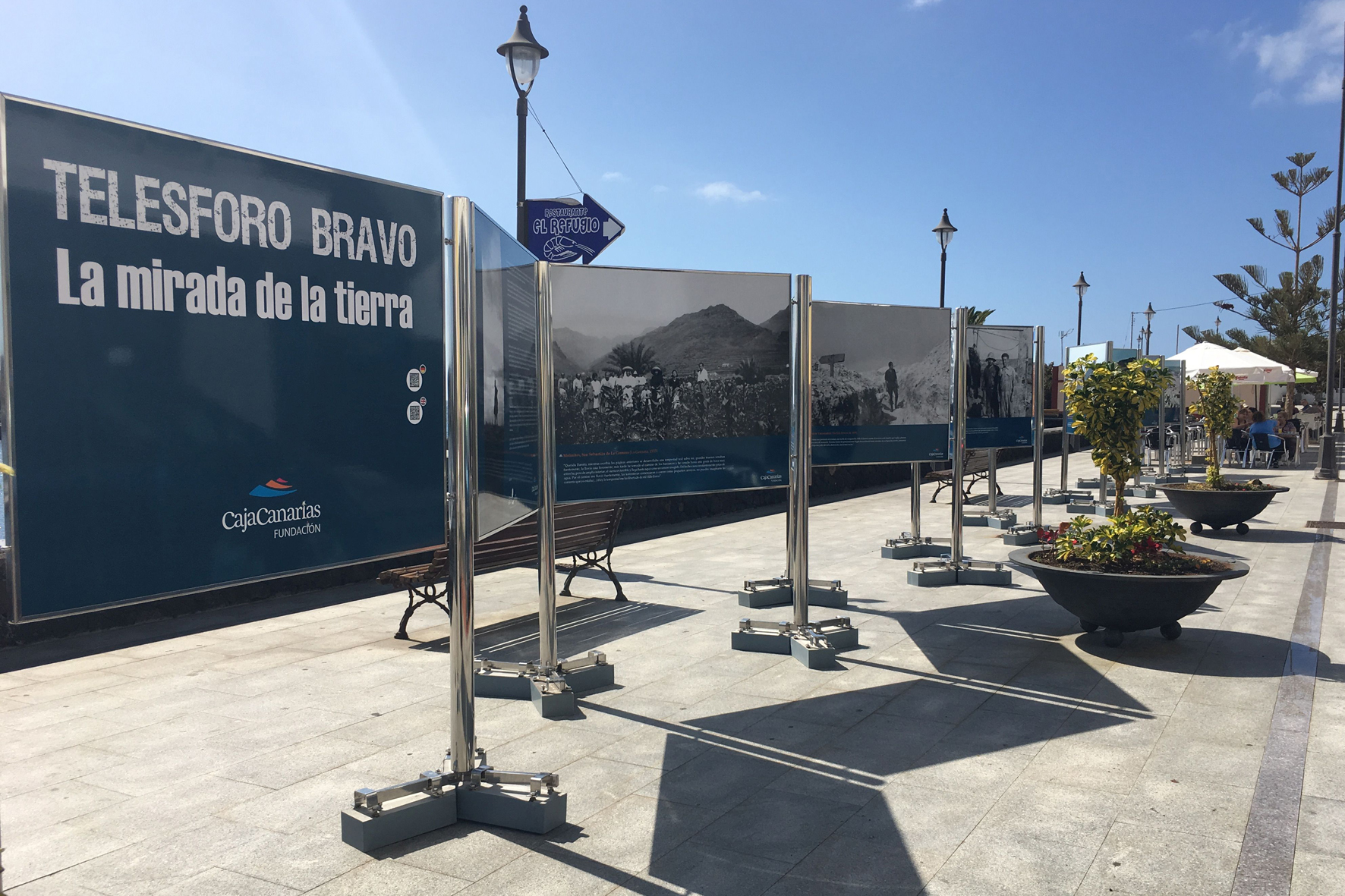 La Restinga acoge la exposición “Telesforo Bravo, la mirada de la Tierra” hasta el próximo 13 de febrero