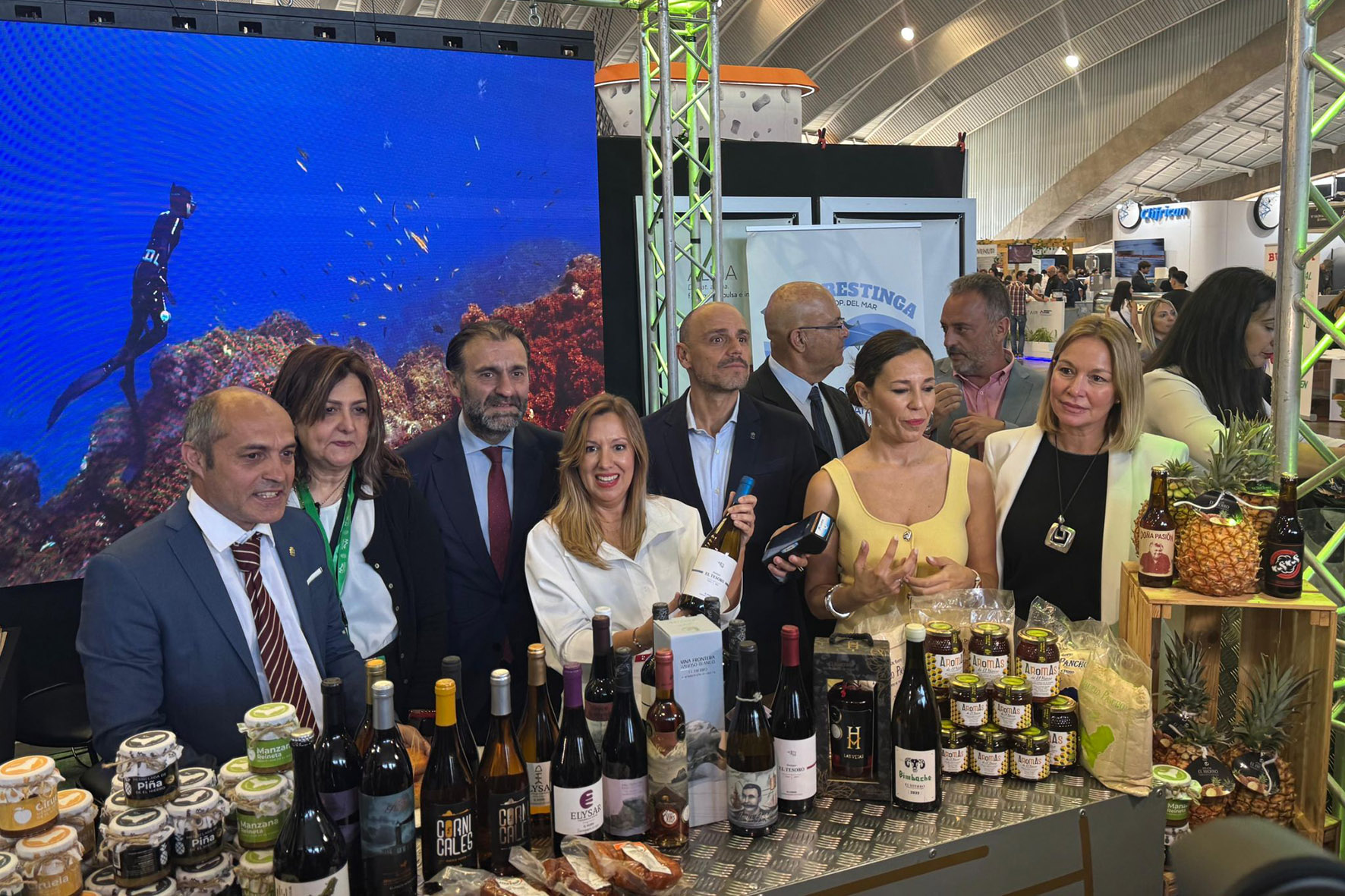 Los productos agroalimentarios de El Hierro presentes en la décima edición del Salón Gastronómico de Canarias “GastroCanarias”