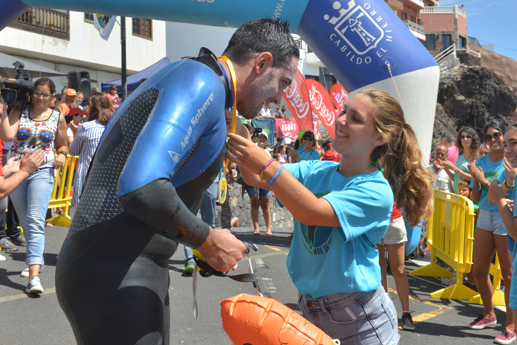 Jose Víctor García y Verónica Navarro vencen en el Mar de Las Calmas