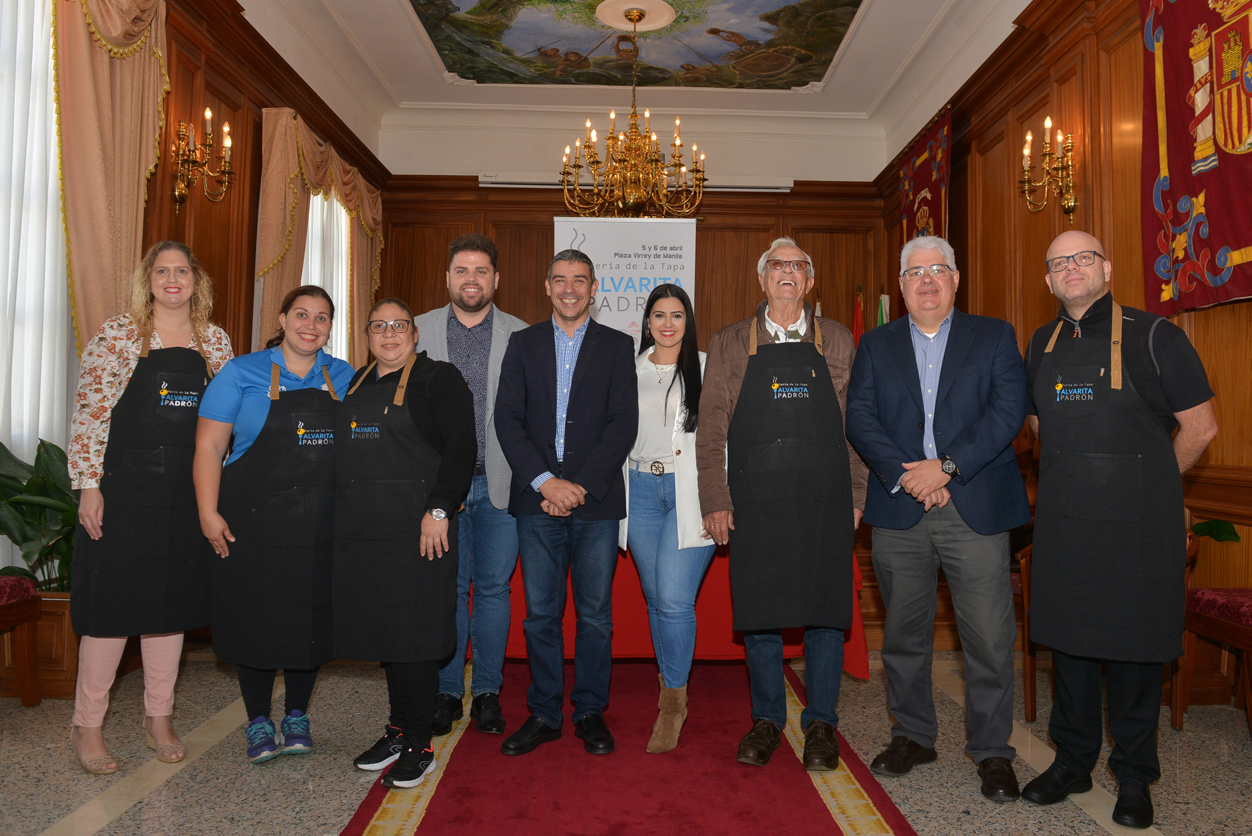 Valverde muestra su gastronomía en la Feria de la Tapa “Alvarita Padrón”