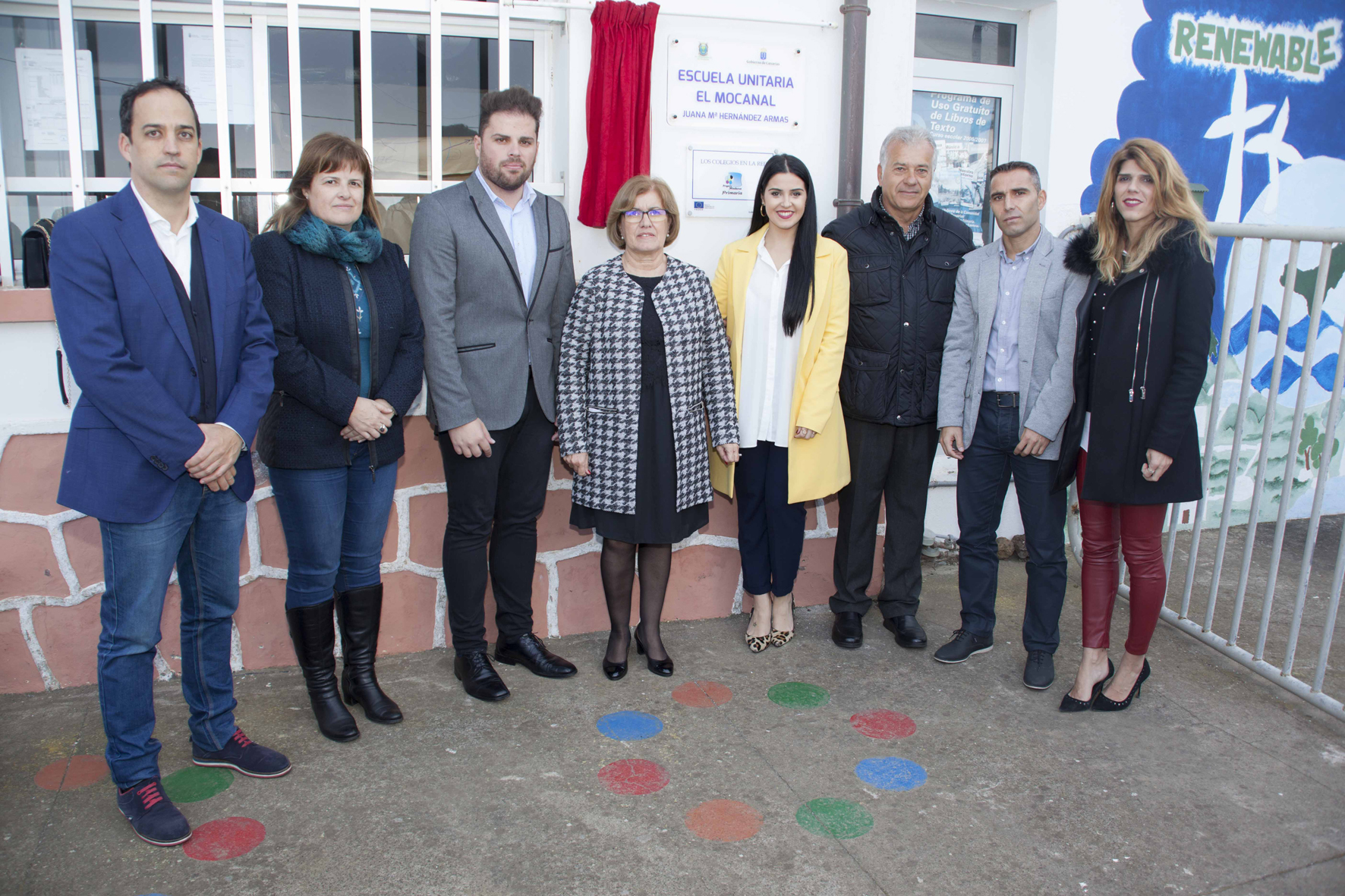 La Escuela Unitaria de El Mocanal lleva ya el nombre de Juana María Hernández Armas