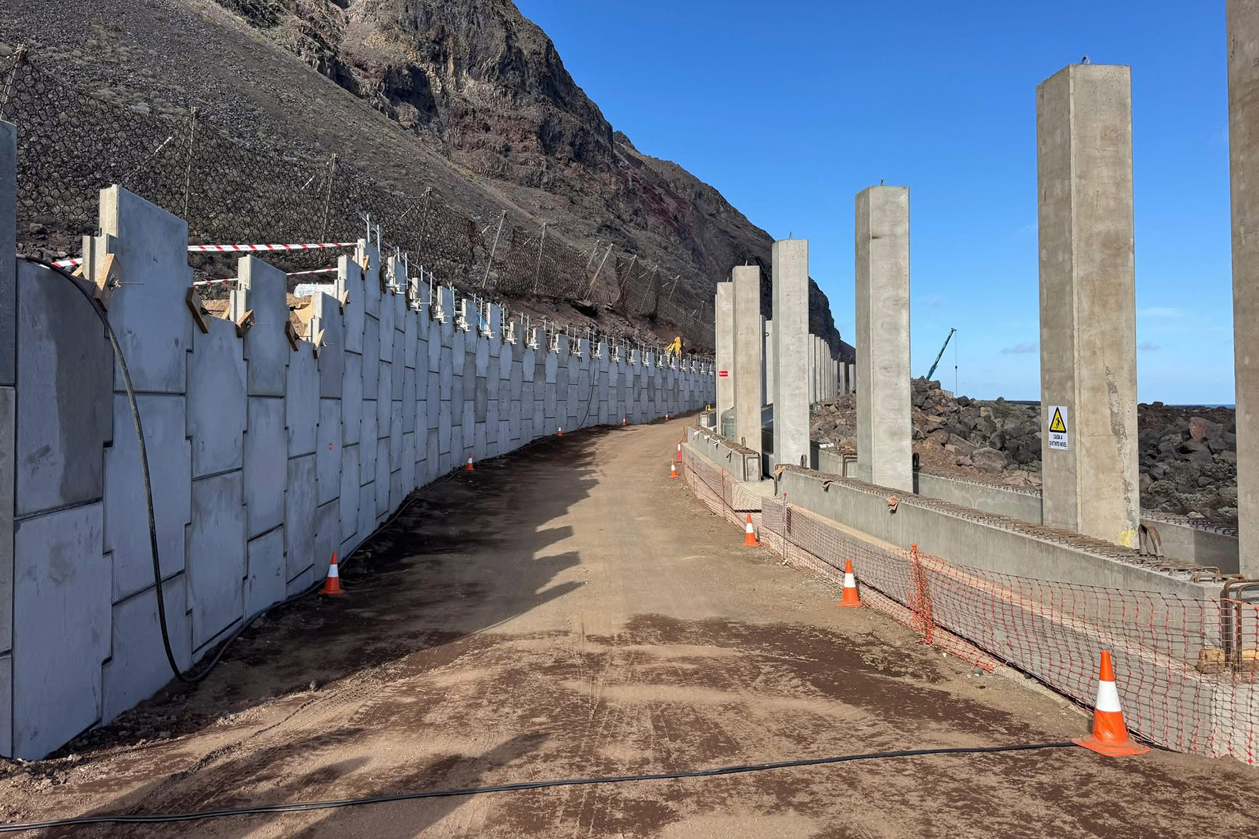 La carretera Pozo de La Salud - playa de La Madera, en La Frontera, se someterá a nuevos cortes prolongados del tráfico
