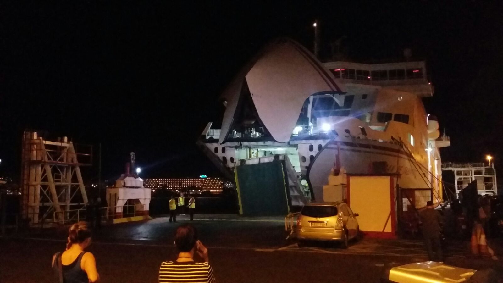 Una avería en el Volcán de Taburiente provoca un importante retraso