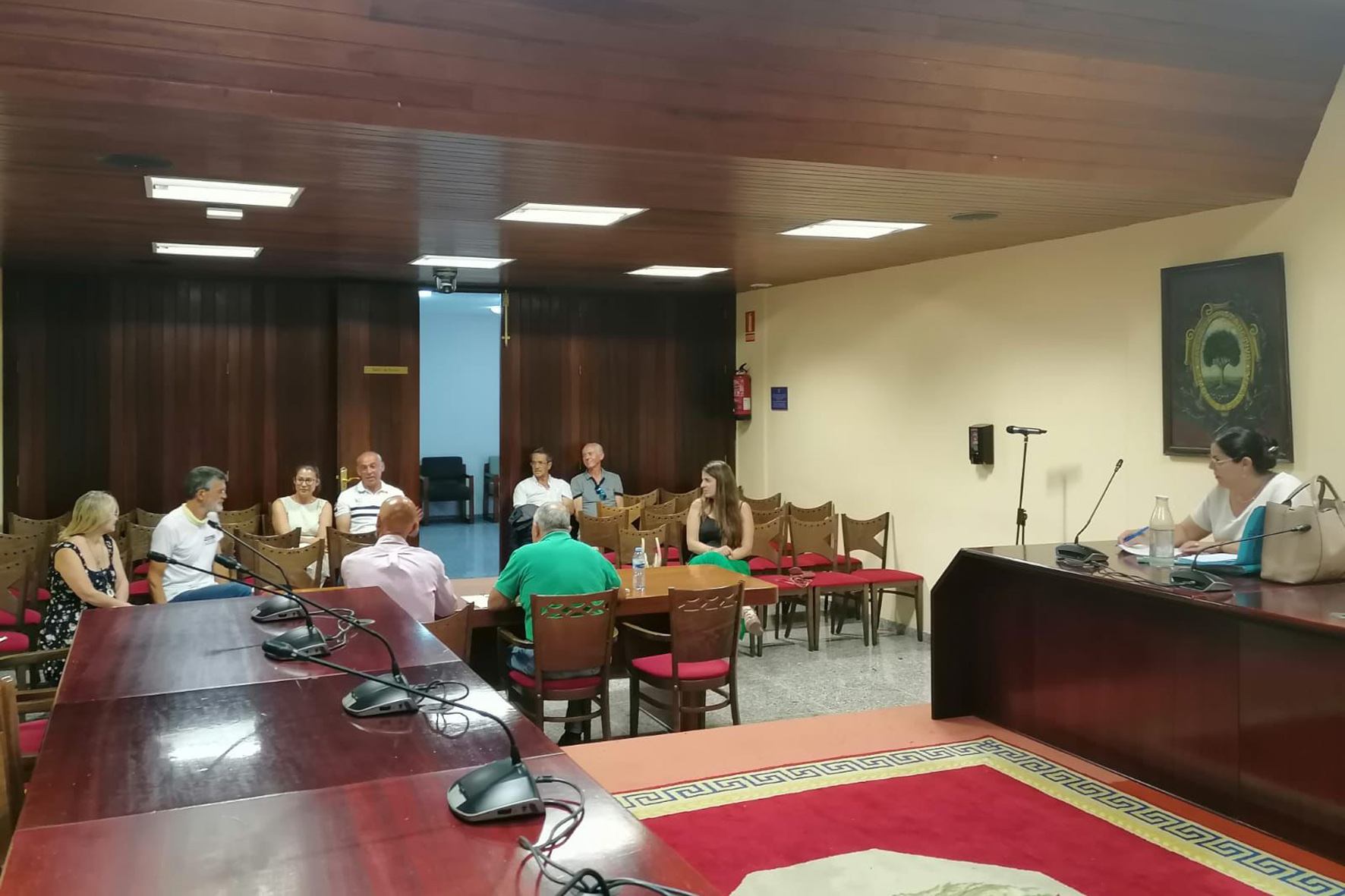 El Cabildo trabaja en la nueva OSP del Transporte marítimo El Hierro